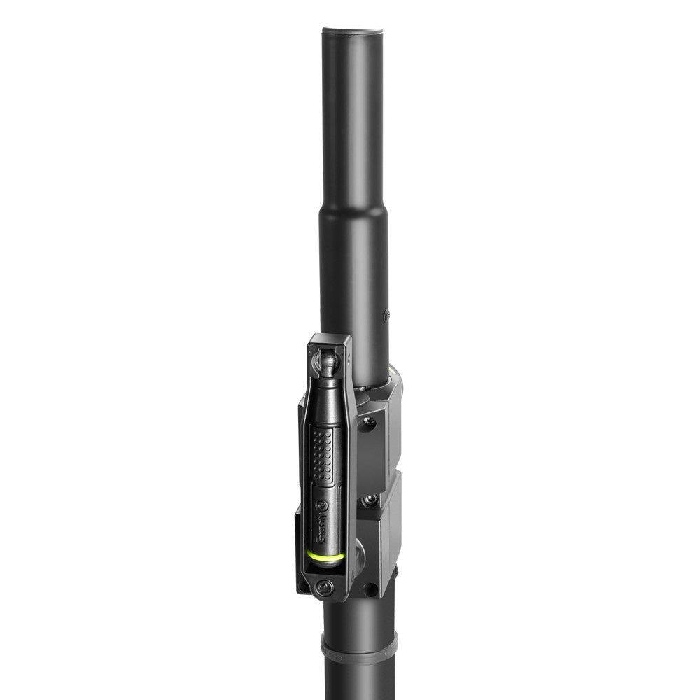 2 x Gravity SP 2472 B Adjustable Speaker Pole with Crank, 35mm to M20