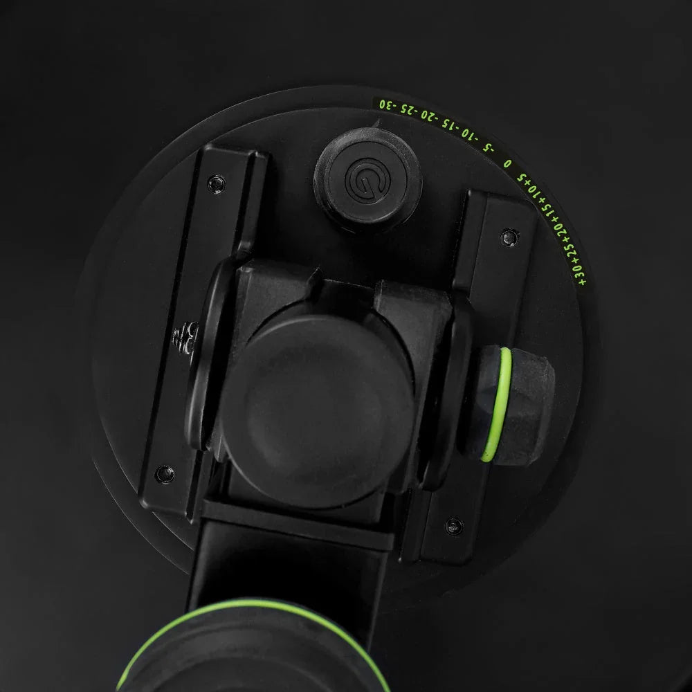 2 x Gravity SP WM 1 B Tiltable and swivelling wall mount for studio monitors