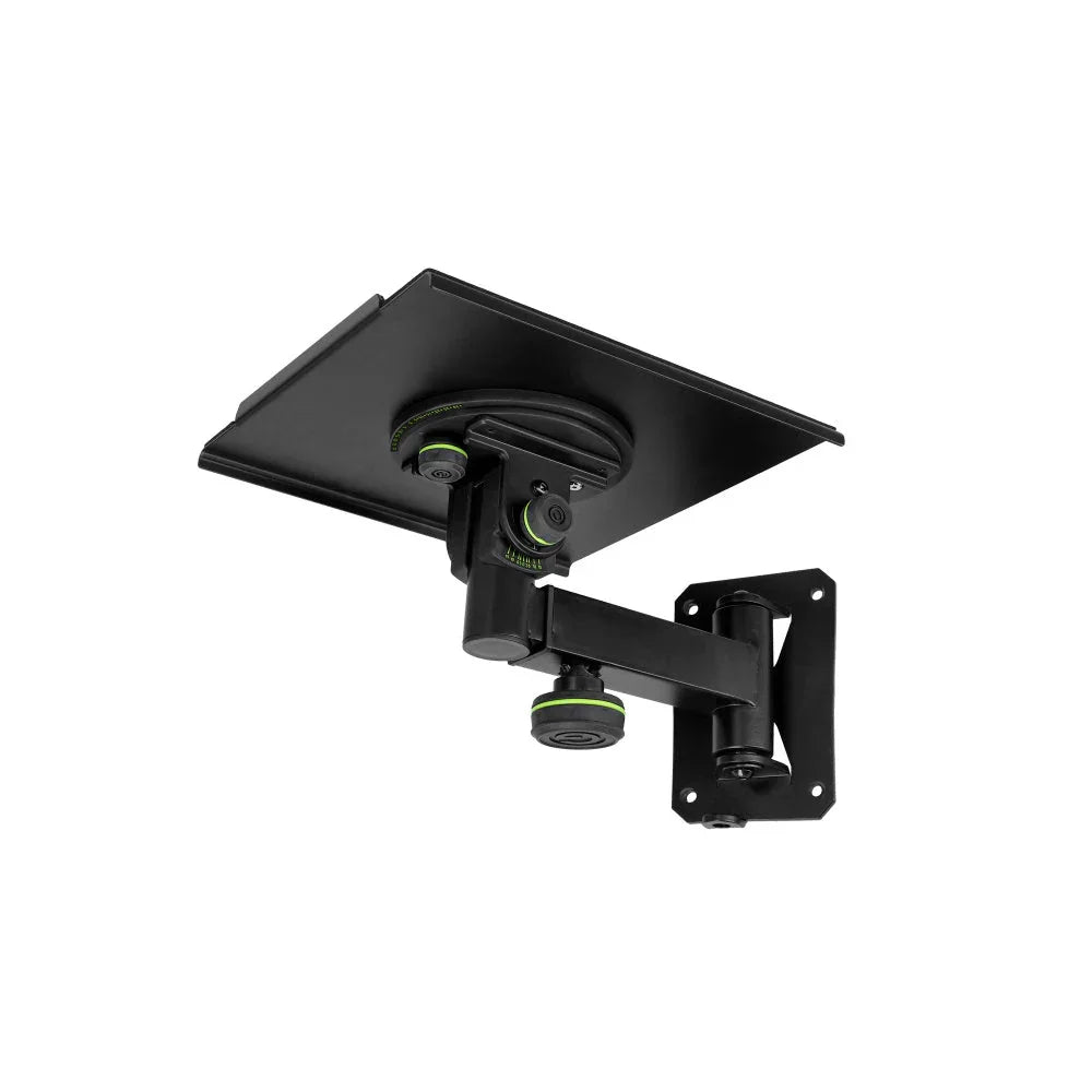 2 x Gravity SP WM 1 B Tiltable and swivelling wall mount for studio monitors