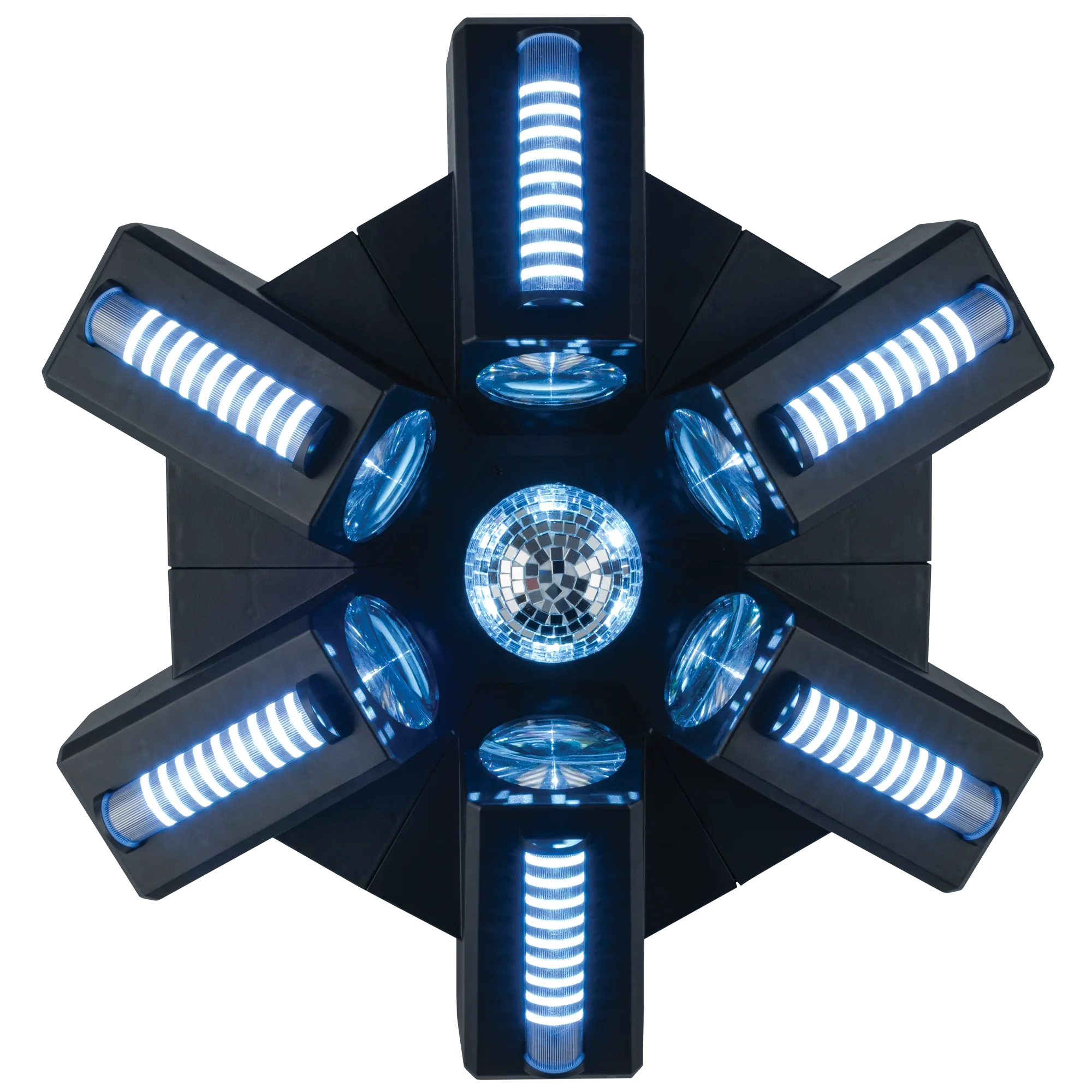 Showtec Typhoon 640 6x RGBW LED mirror ball light effect