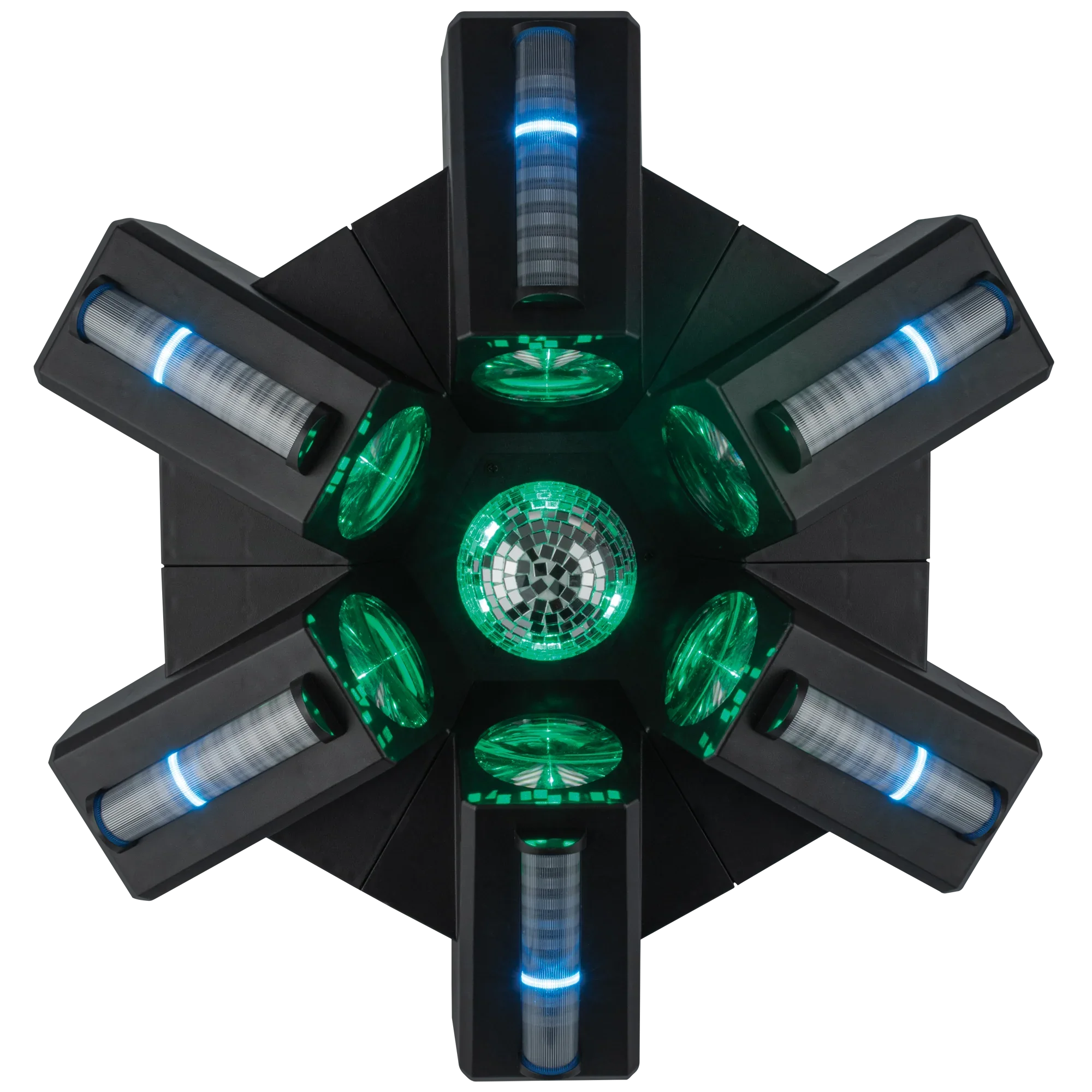 Showtec Typhoon 640 6x RGBW LED mirror ball light effect