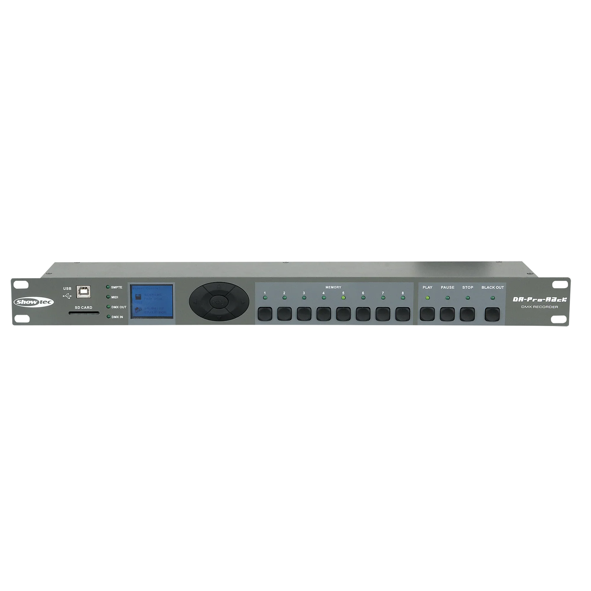 Showtec DR Pro Rack DMX Recorder