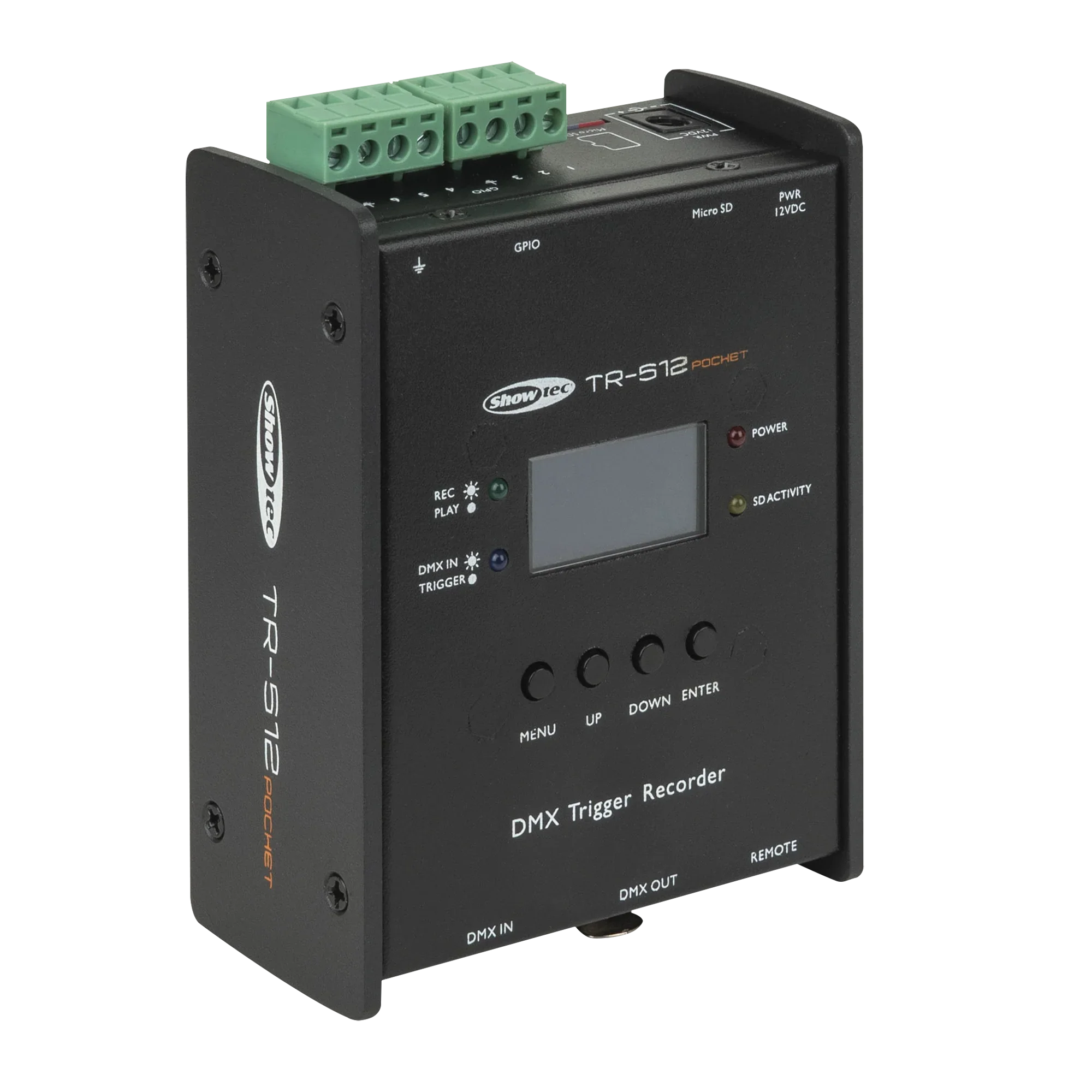 Showtec TR-512 Pocket DMX Trigger/Recorder