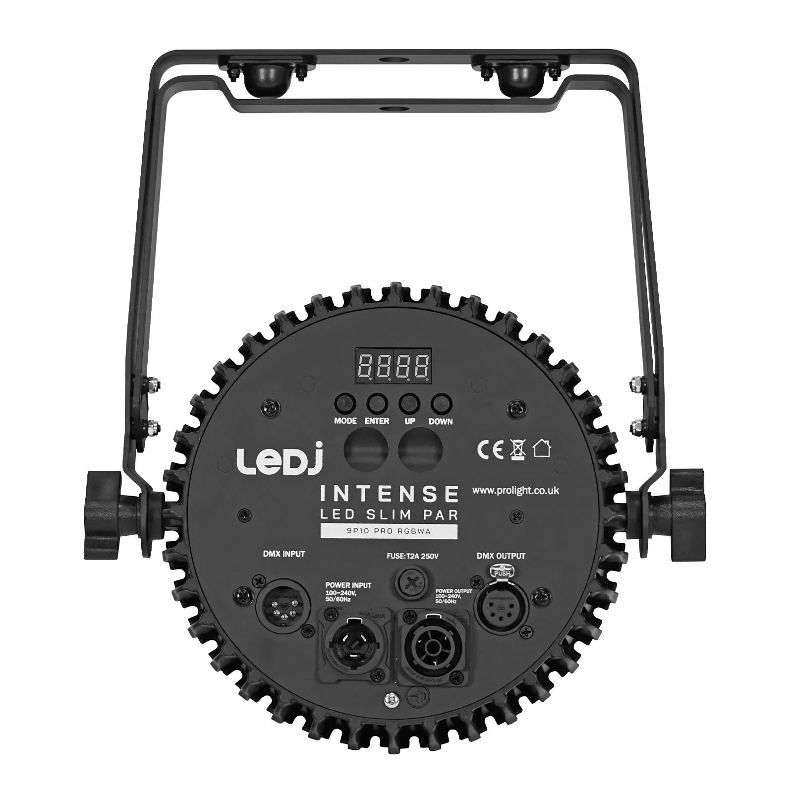 LEDJ 9P19 PRO RGBWA Intense LED Slim Par Can