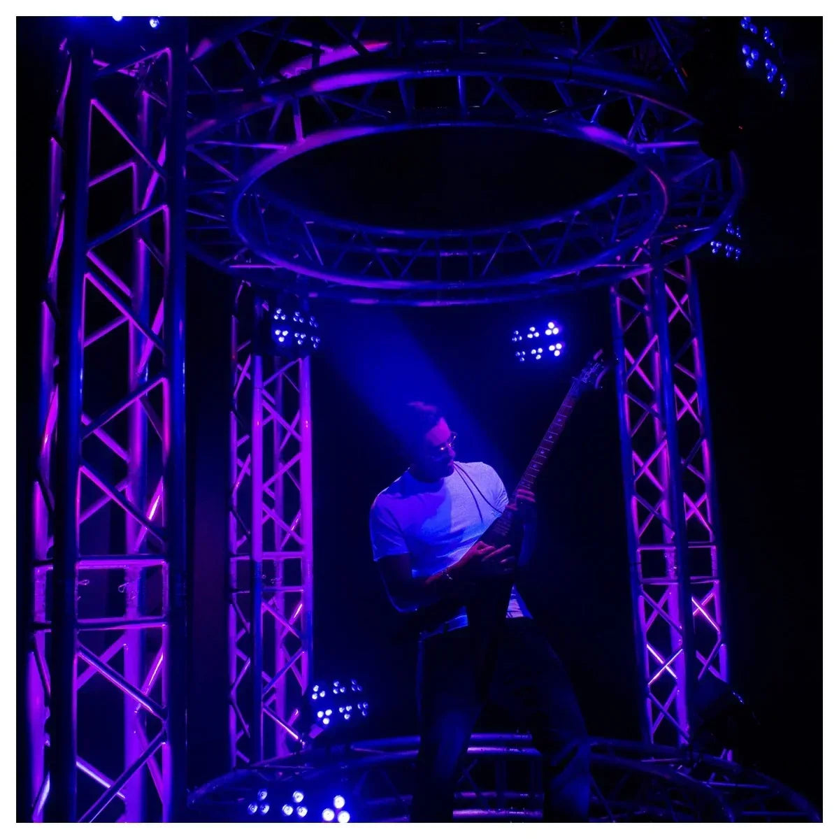 2 x Chauvet DJ Wash FX Hex ILS Multi-Effect Light With DMX Cable