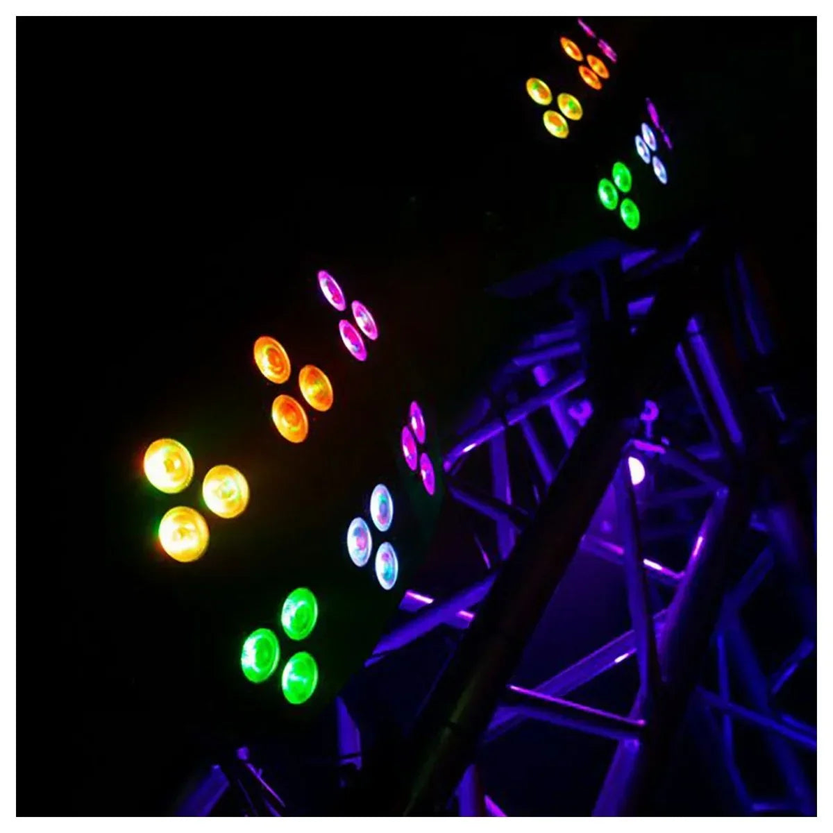 2 x Chauvet DJ Wash FX Hex ILS Multi-Effect Light With DMX Cable