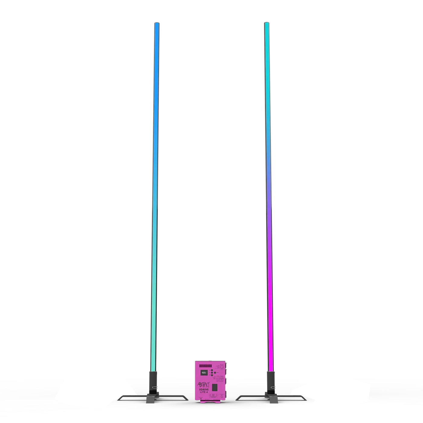 Abstract Xlite 2M Sticks 2 Pack with Xstands