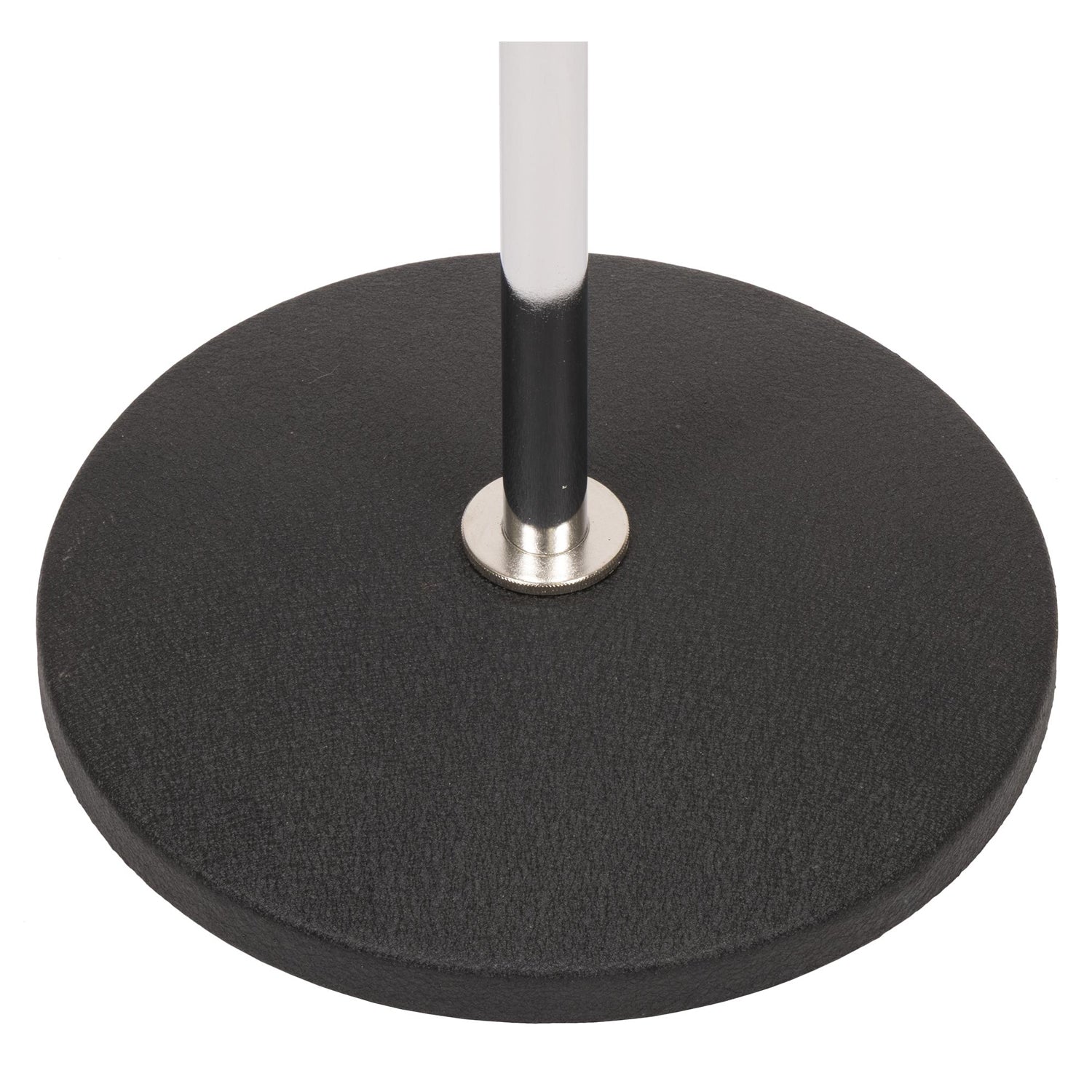 Pulse Chrome Retro Round Base Microphone Stand