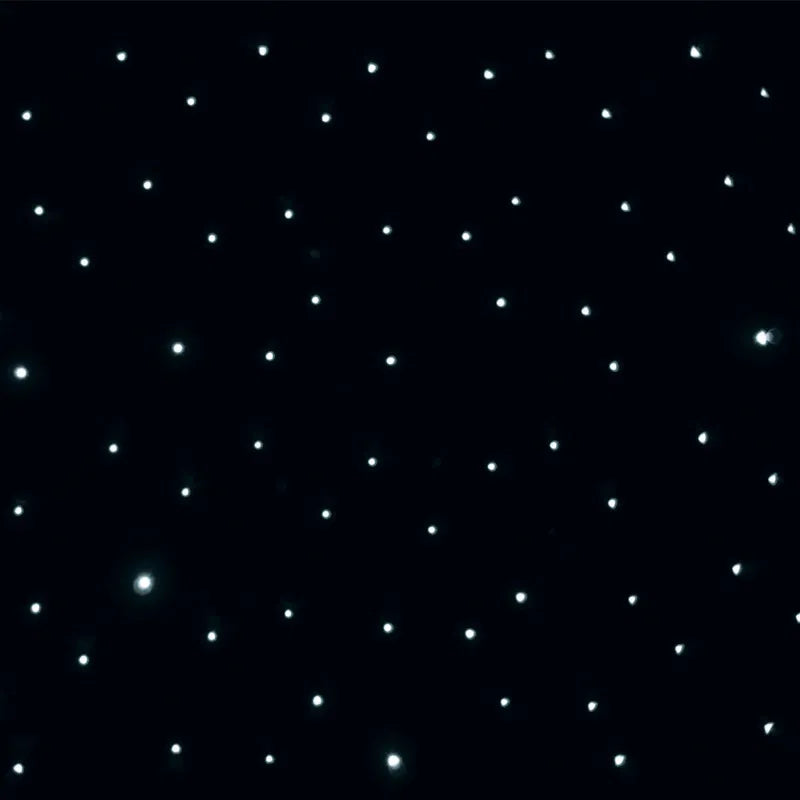 LEDJ 6 x 4m Black PRO LED Starcloth System (Excludes Controller)