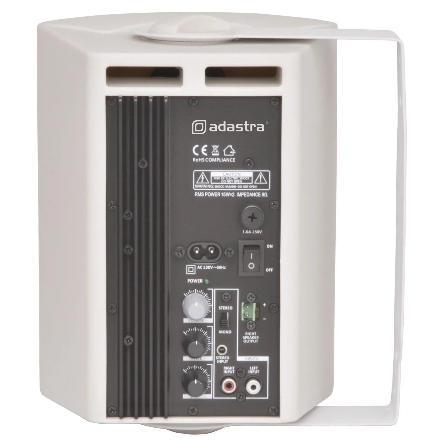 Adastra BC5A-W 5.25" 2x30w Active Stereo Speakers - DY Pro Audio