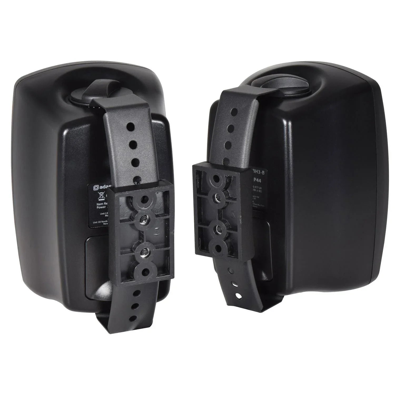 Adastra BH3 3" Black Indoor / Outdoor Background Speakers - DY Pro Audio