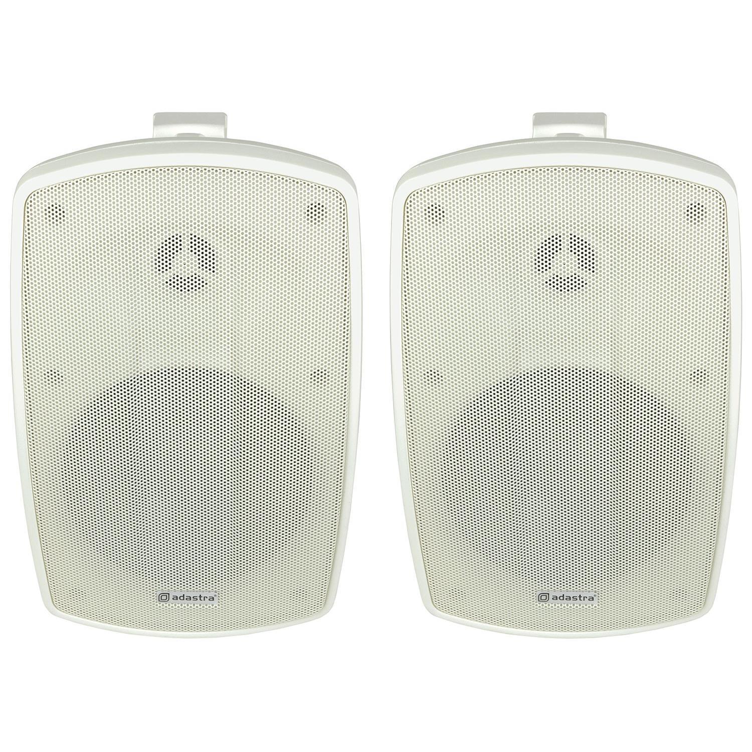 Adastra BH5 5.25" White Indoor / Outdoor Background Speakers - DY Pro Audio