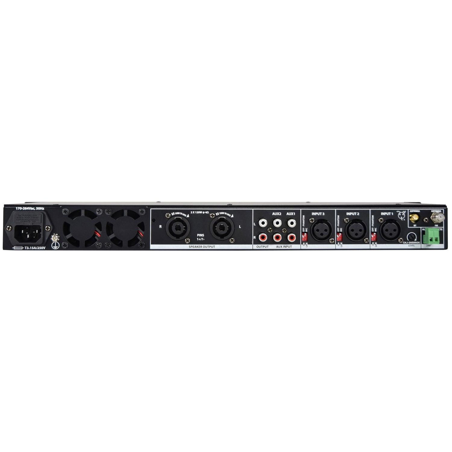 Adastra MM240 Mixer-amplifier 2 x 120W - DY Pro Audio