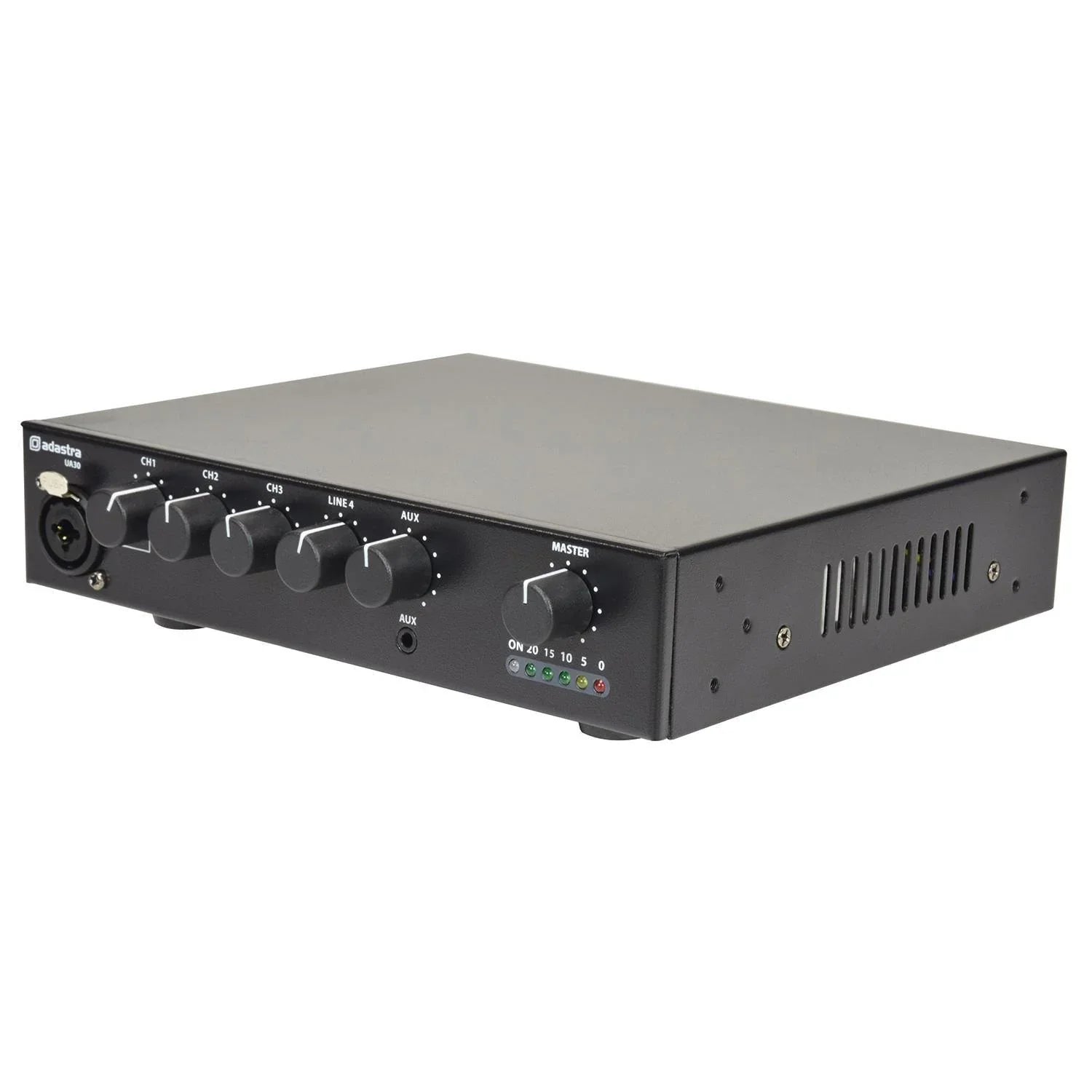 Adastra UA60 60w Compact 5 Channel 100V Mixer Amp - DY Pro Audio