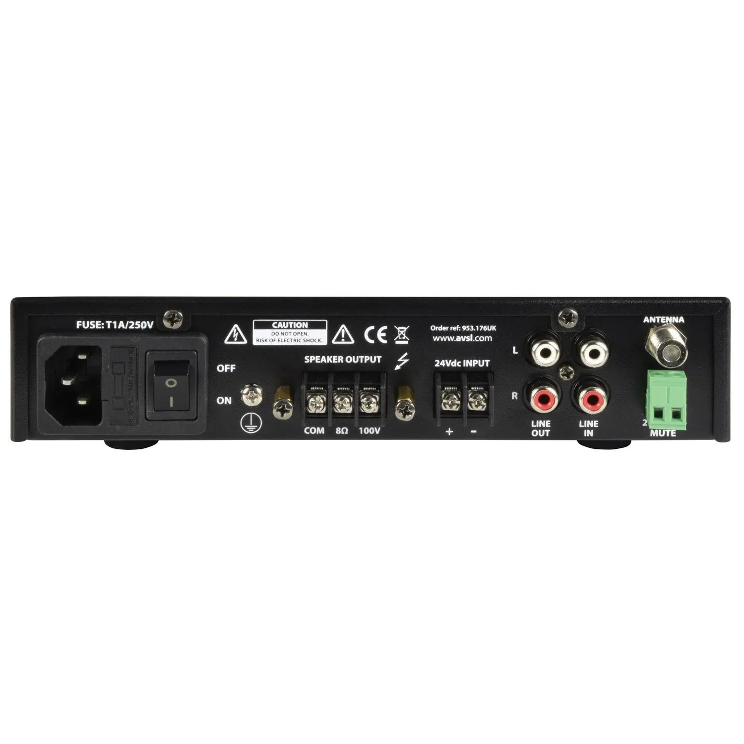 Adastra UM60 60W Ultra Compact 100V Mixer-Amp - DY Pro Audio