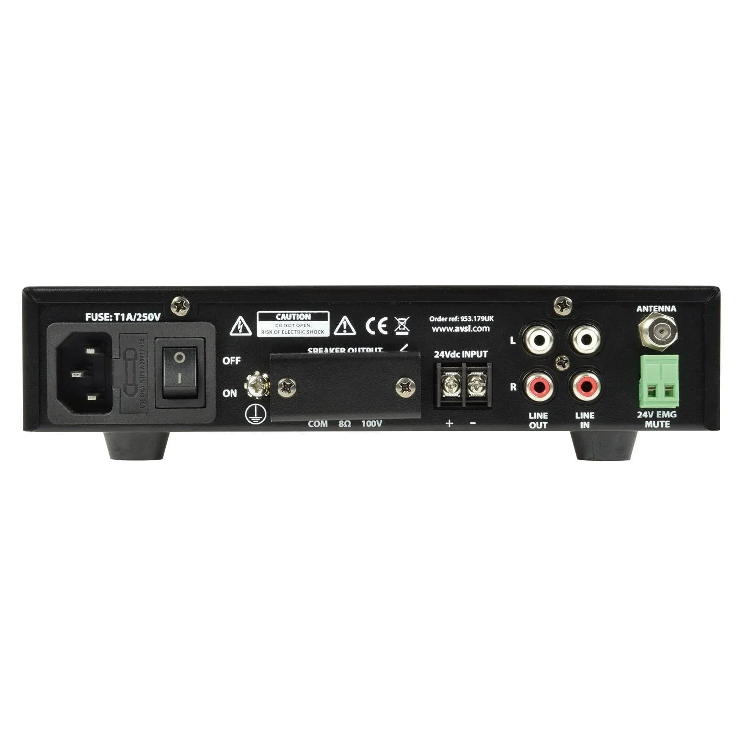 Adastra UM90 90W Ultra Compact 100V Mixer-Amp - DY Pro Audio