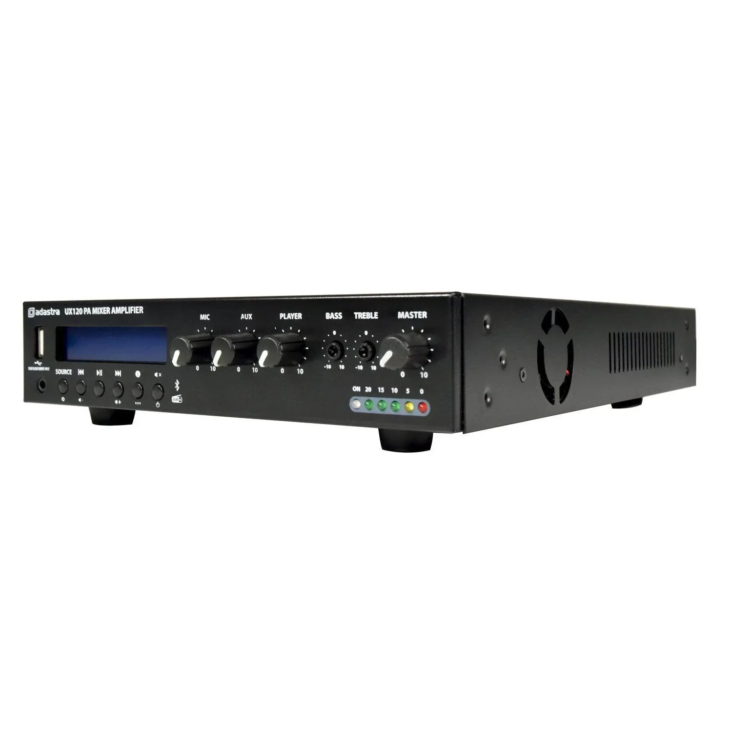 Adastra UX120 Compact 100V Mixer-Amplifier 120W - DY Pro Audio
