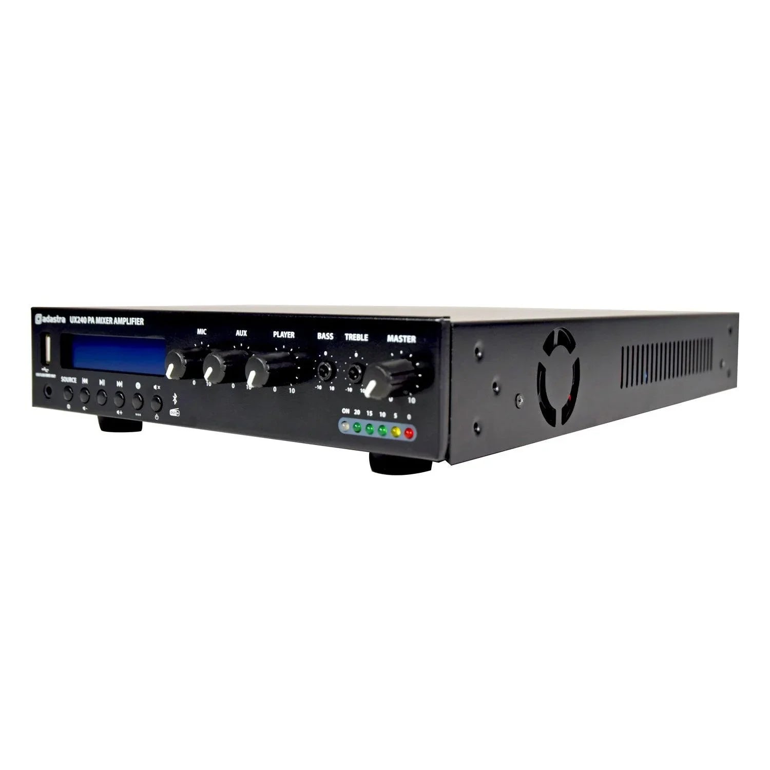 Adastra UX240 Compact 100V Mixer-Amplifier 240W - DY Pro Audio