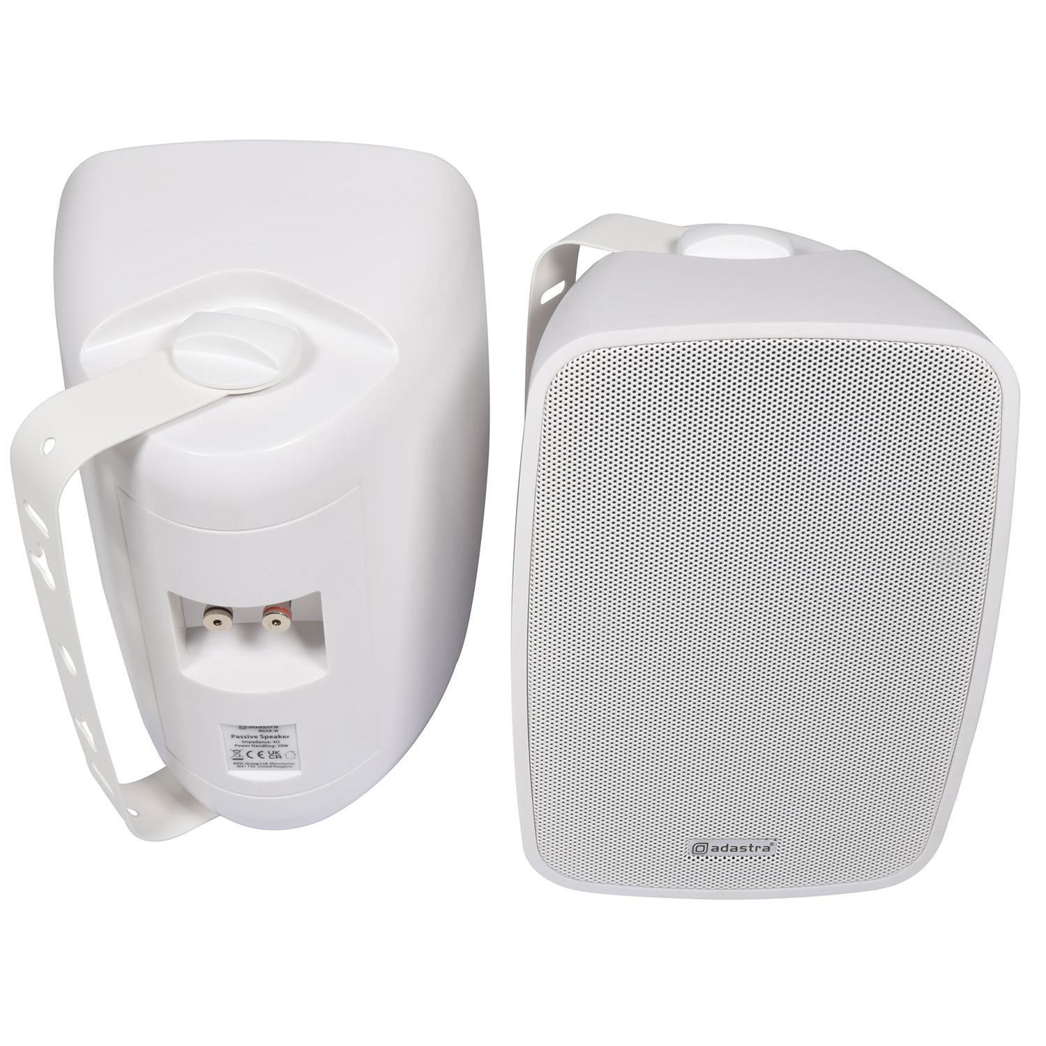 Adastrea BG5A 2 x 20w Active Stereo Speaker Set White - DY Pro Audio