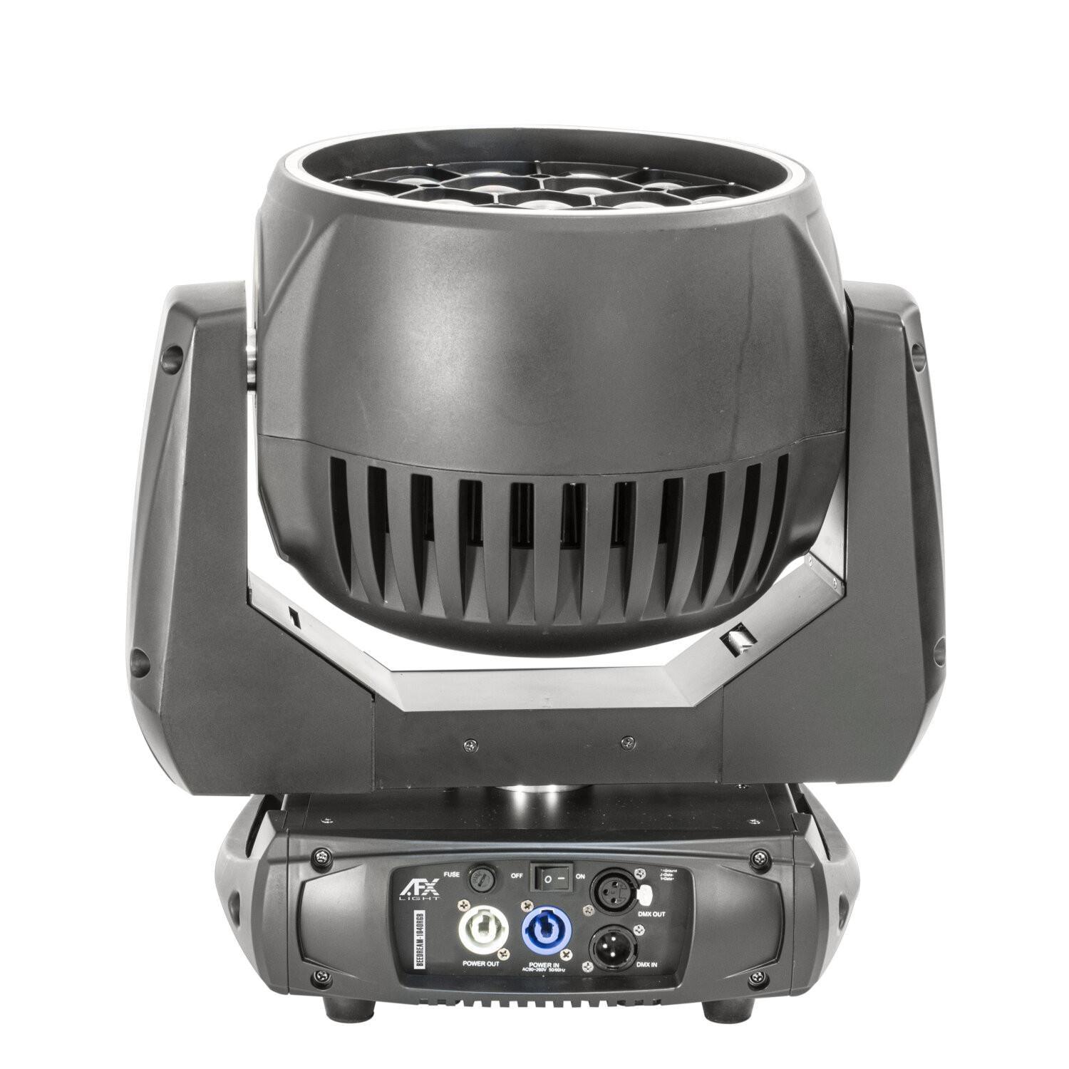 AFX BEEDREAM-1940RGB Bee Eye Wash Zoom Moving Head with Flight Case - DY Pro Audio