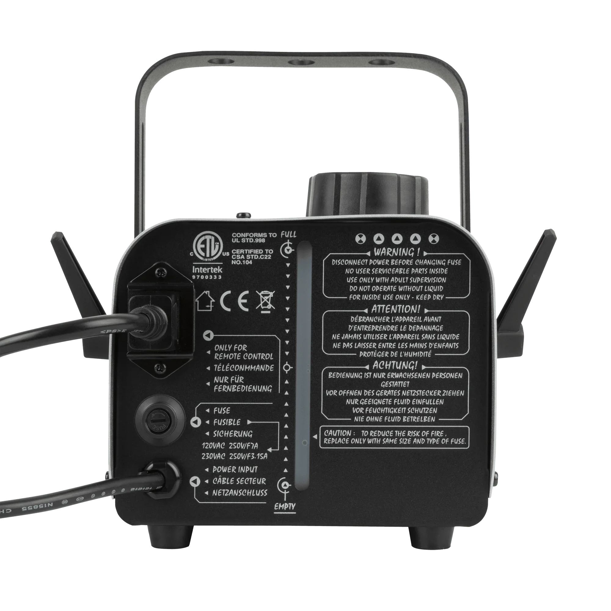 Antari F-80Z 700 W Fogger, UK version incl. Wireless Remote - DY Pro Audio