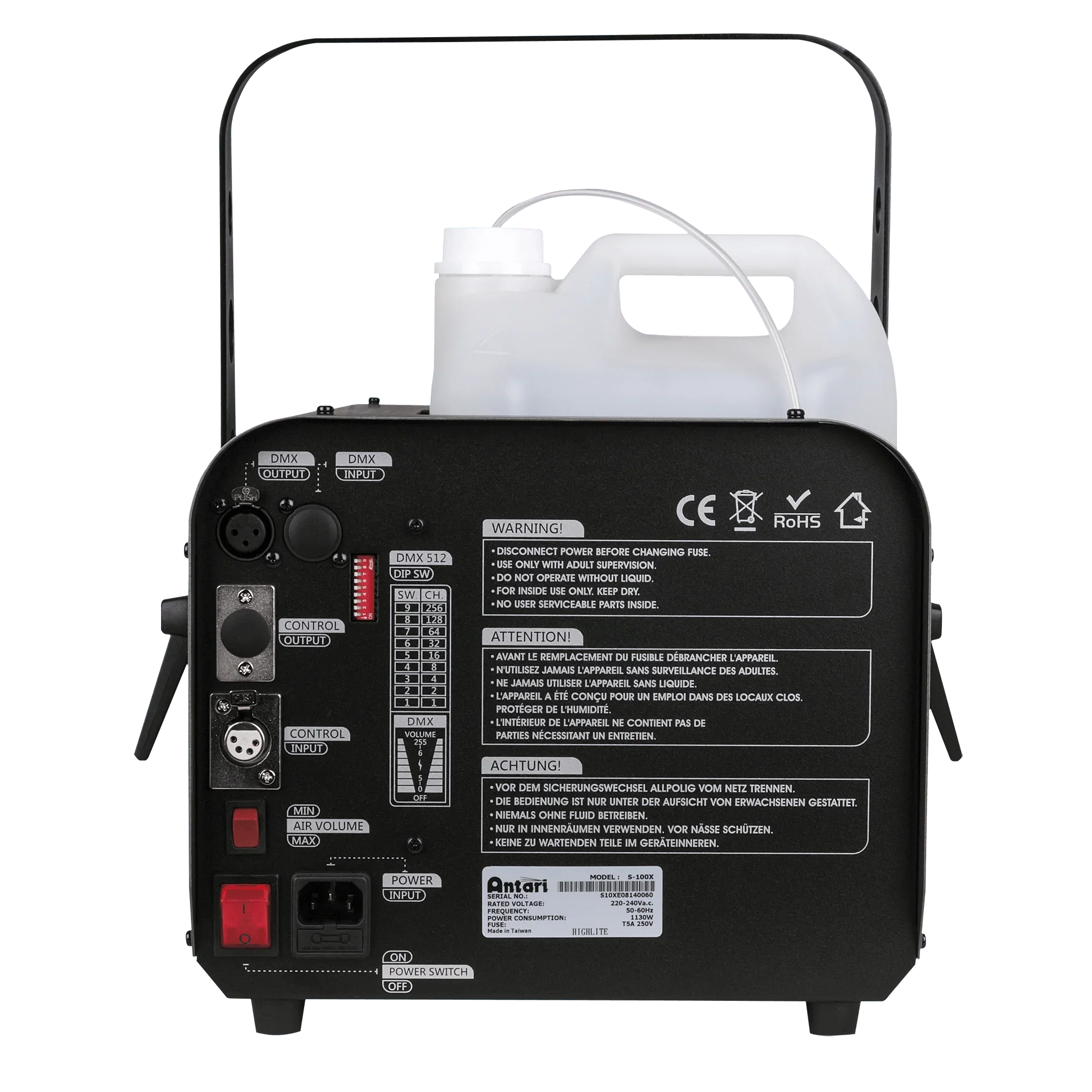 Antari S-100X 880 W Snow Machine - DY Pro Audio