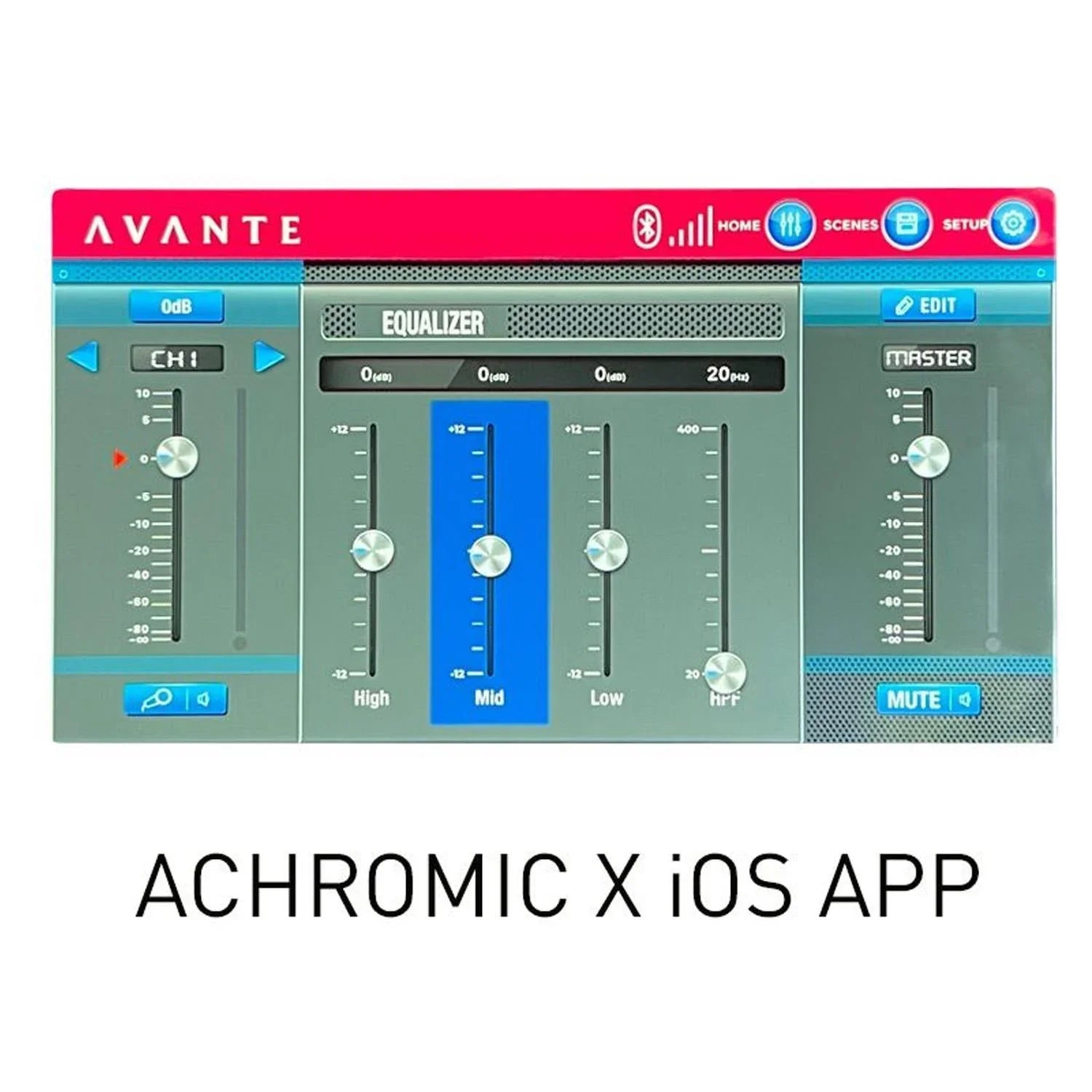 Avante A10X 10" 1000w Active Speaker - DY Pro Audio