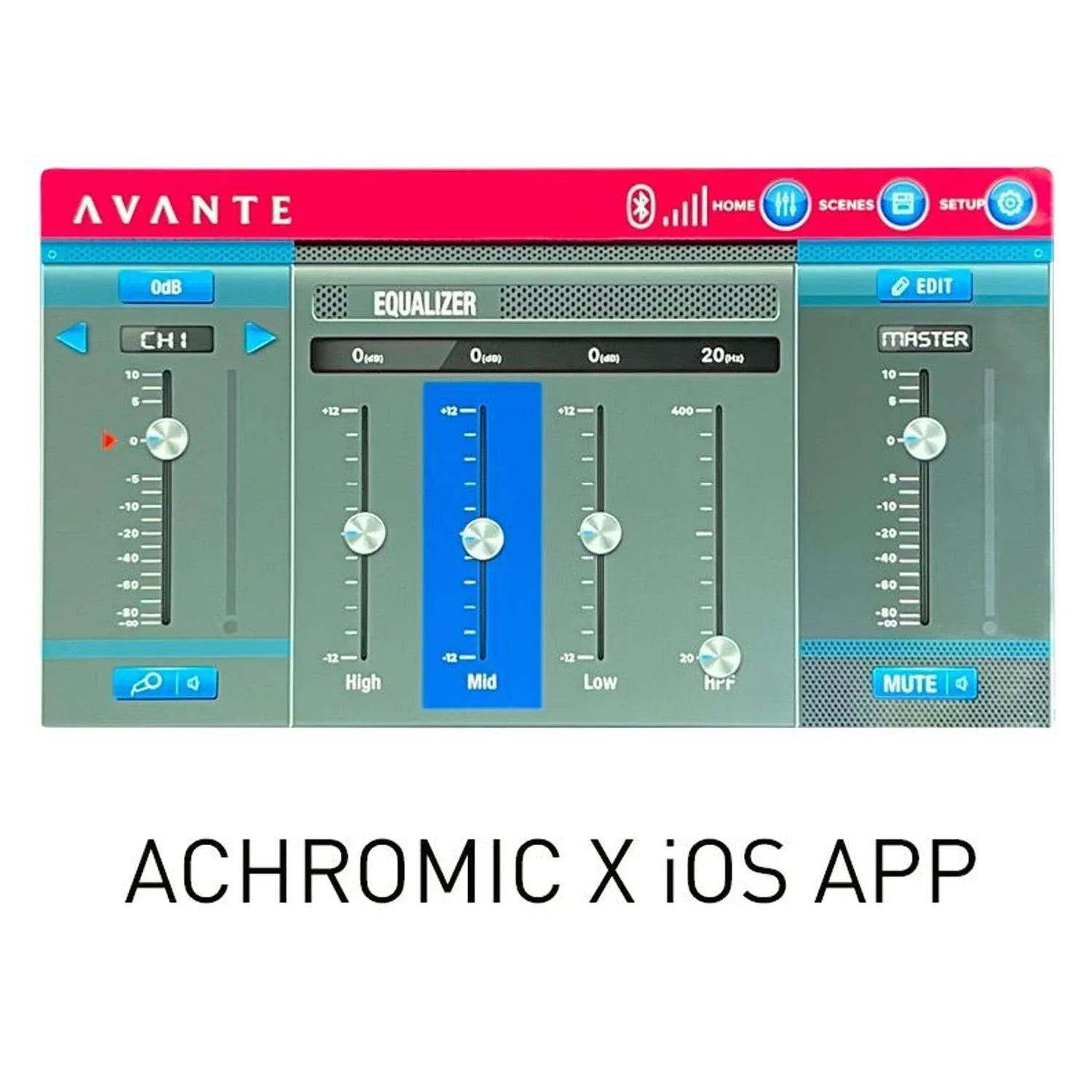 Avante A12X 12" 1200w Active Speaker - DY Pro Audio