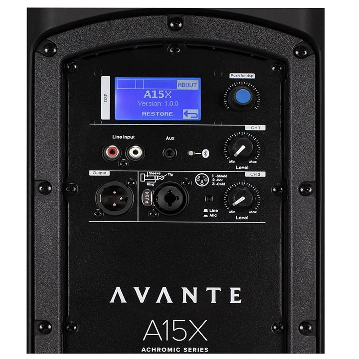 Avante A15X 12" 1200w Active Speaker - DY Pro Audio