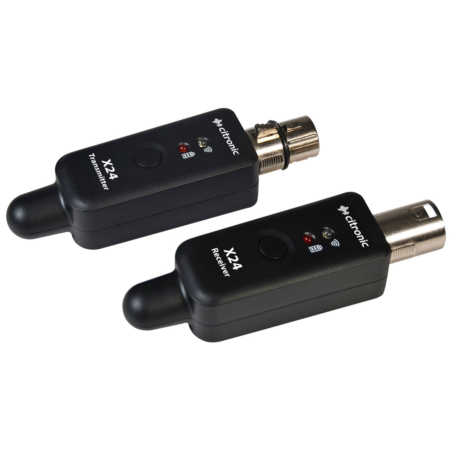 Citronic X24 Plug-in XLR Microphone Wireless Set