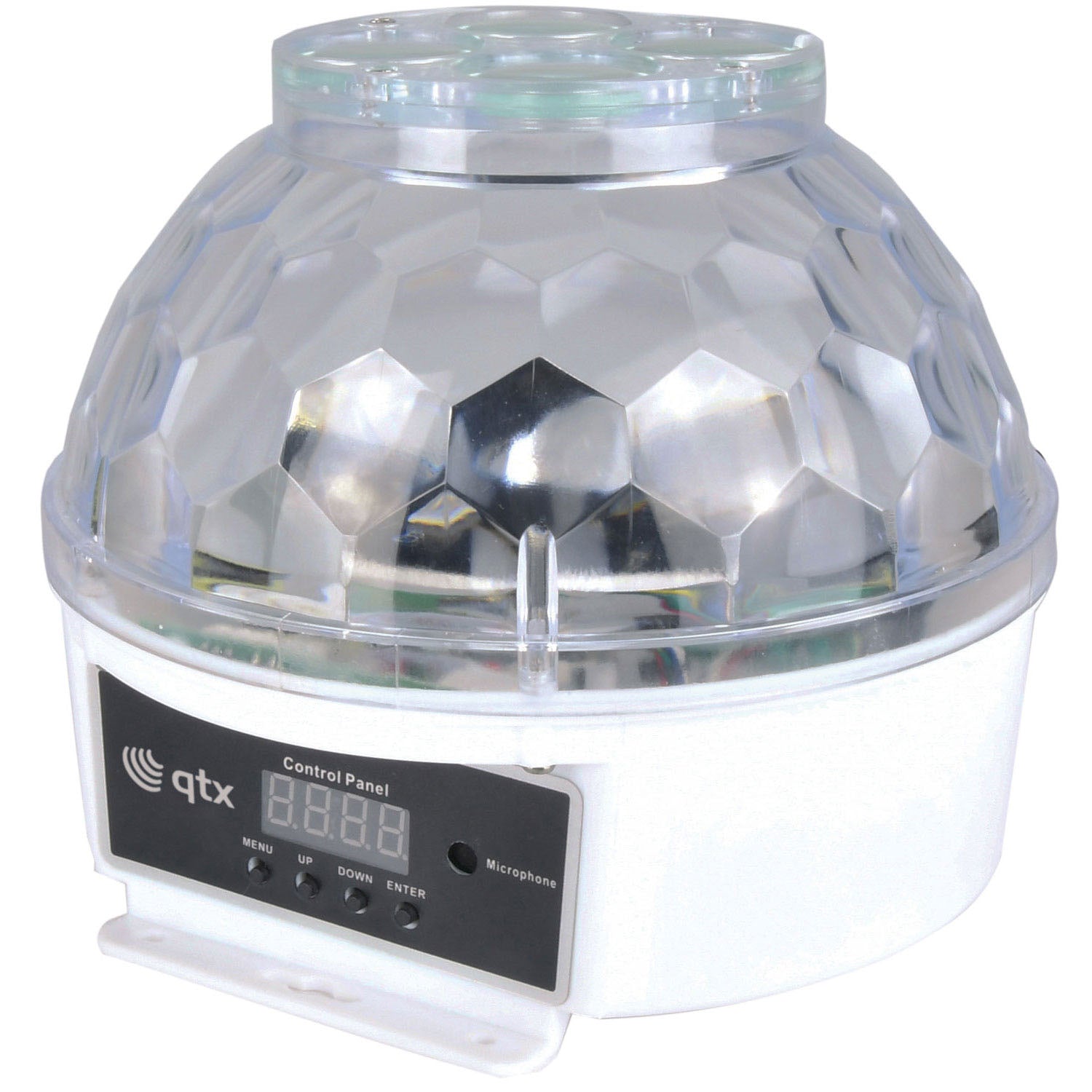 QTX Crystal Blaze tabletop LED light effect with GOBO patterns