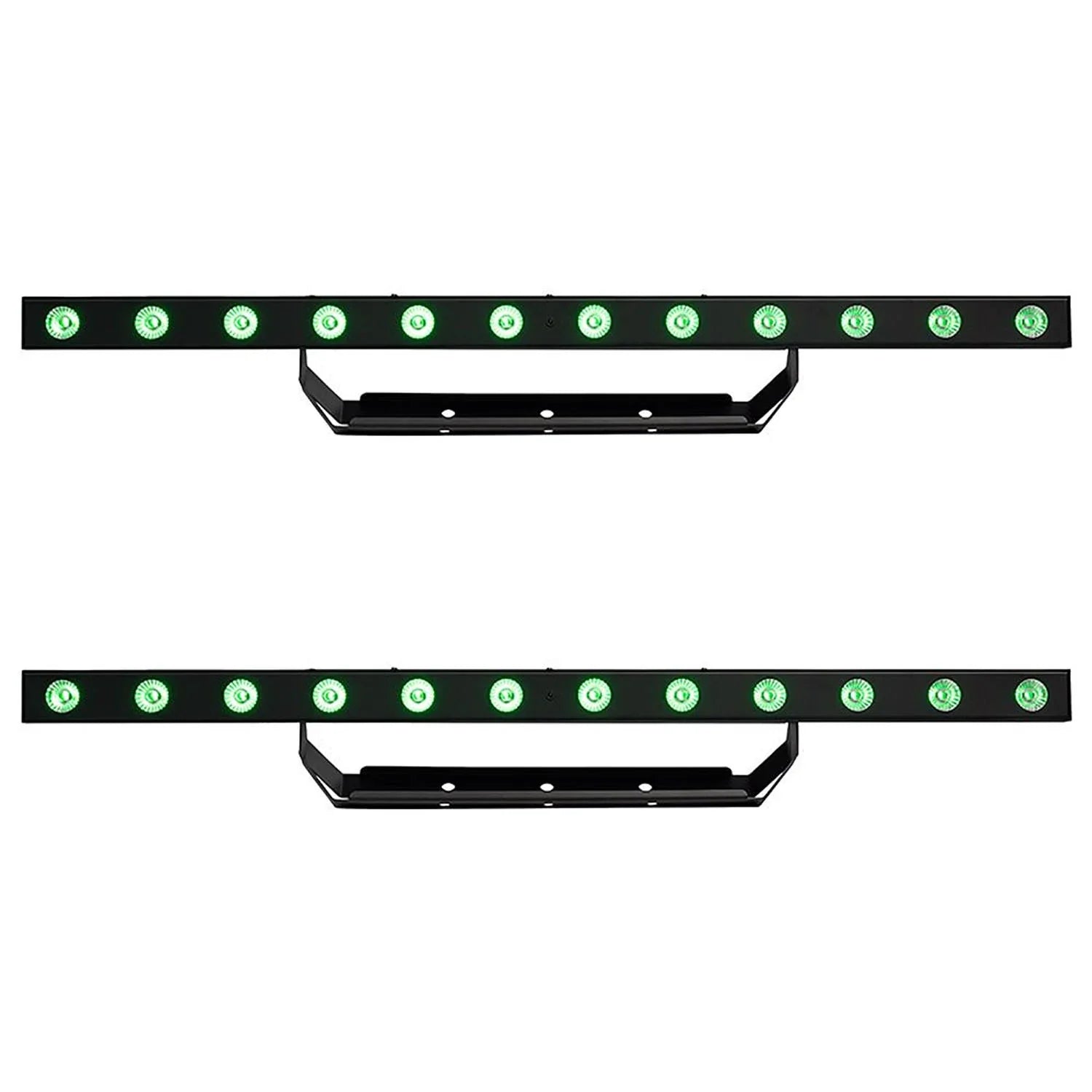 Pair of Algam BARWASH36-II RGB LED Batten Bars – front view