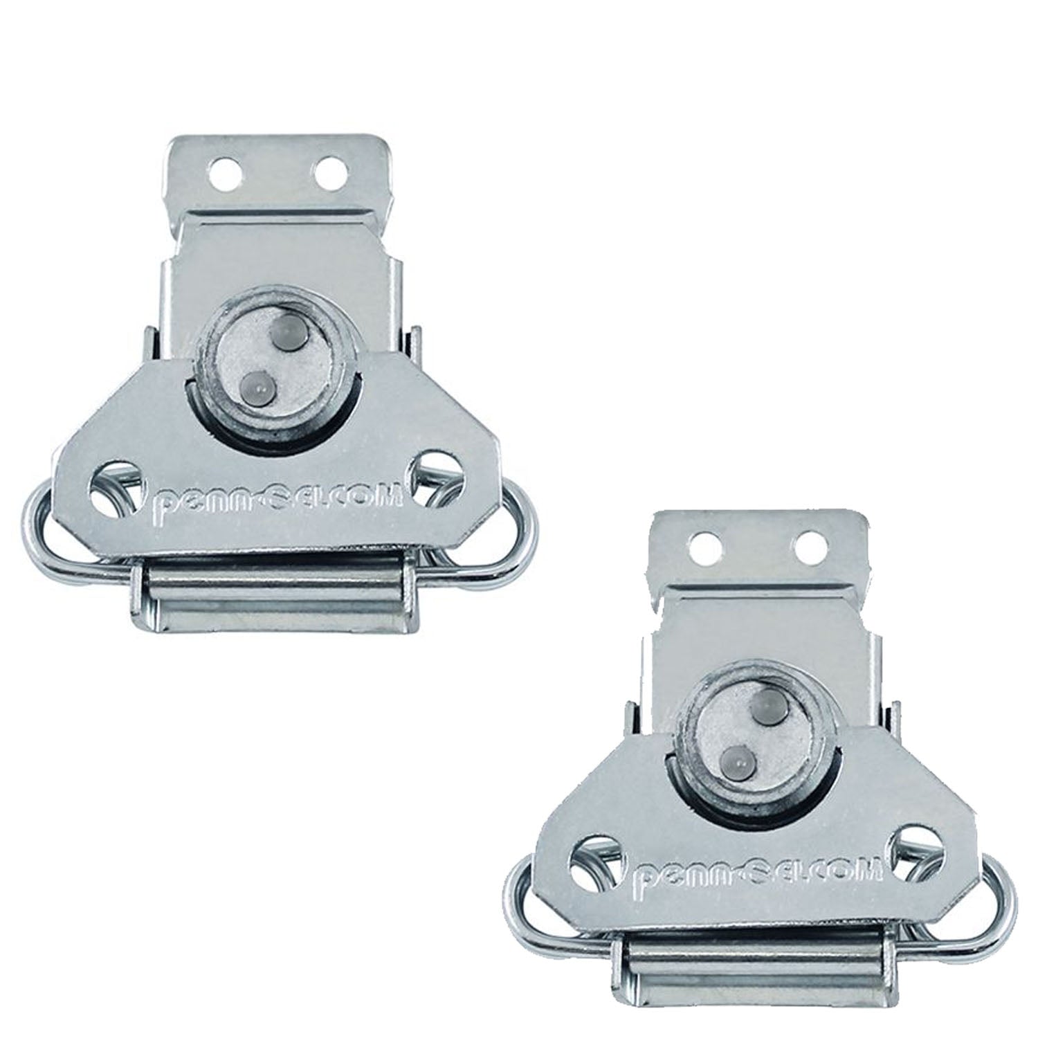 2 x Penn Elcom L0915Z Medium Surface Latch with Catch Plate