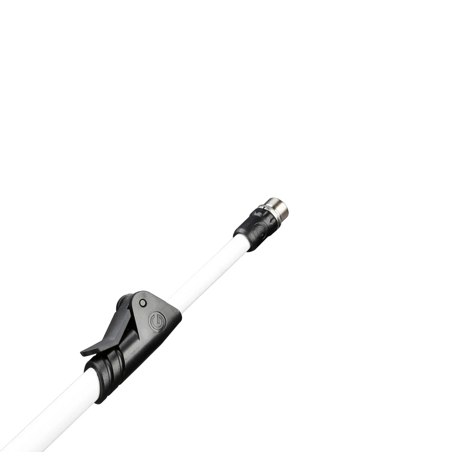 Gravity MS 4322 W Microphone Stand with Folding Tripod Base and 2-Point Adjustment Telescoping Boom, White