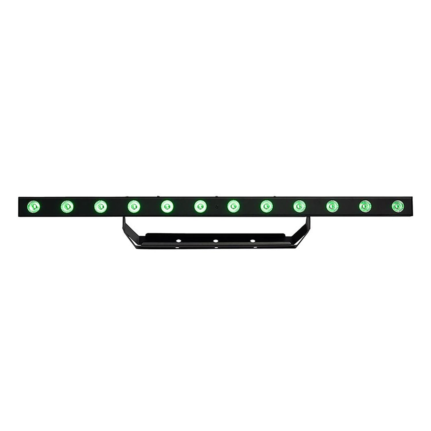 2 x Algam BARWASH36-II lighting fixtures with 12 x 3W RGB LEDs each