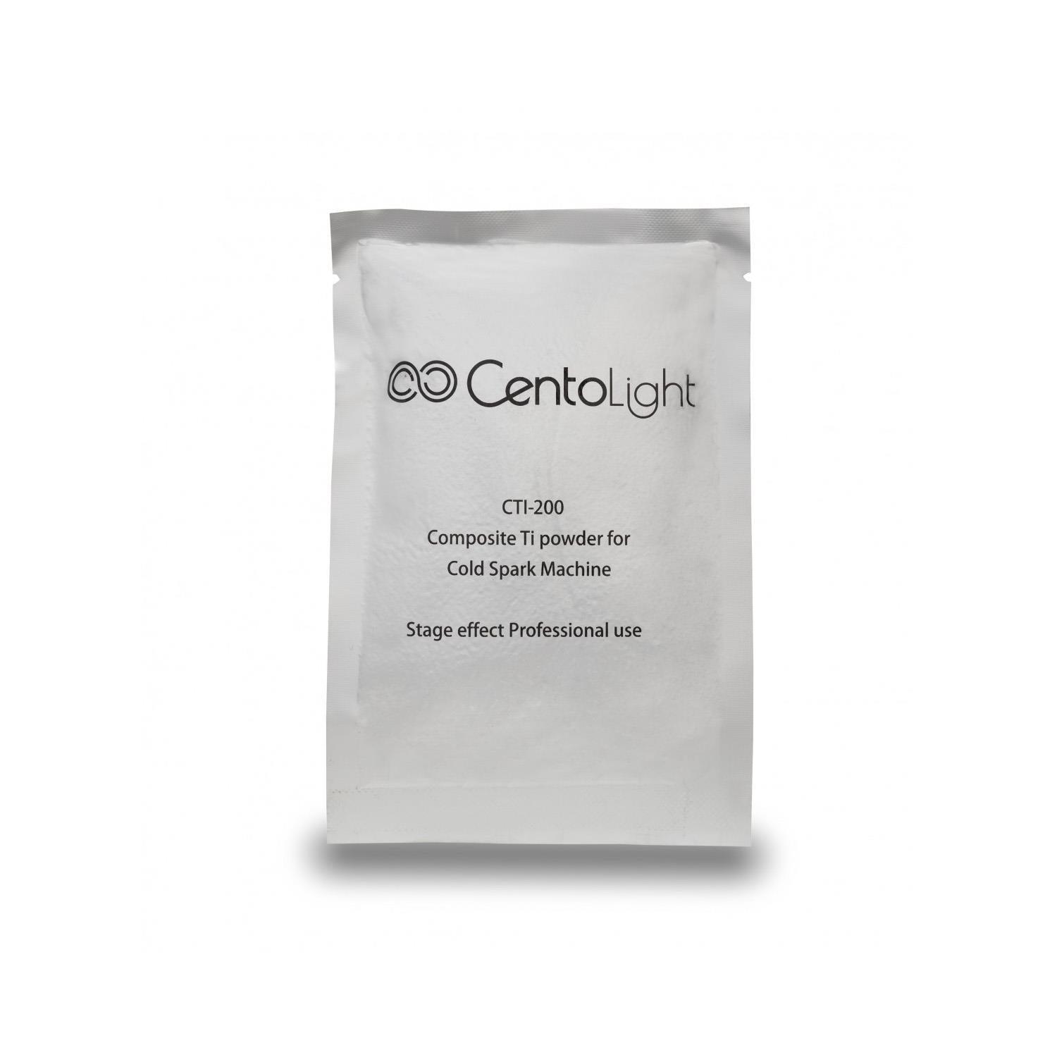 Centolight CTI-200 Cold Spark Machines Titanium Composite Powder - 200 gr bag - DY Pro Audio