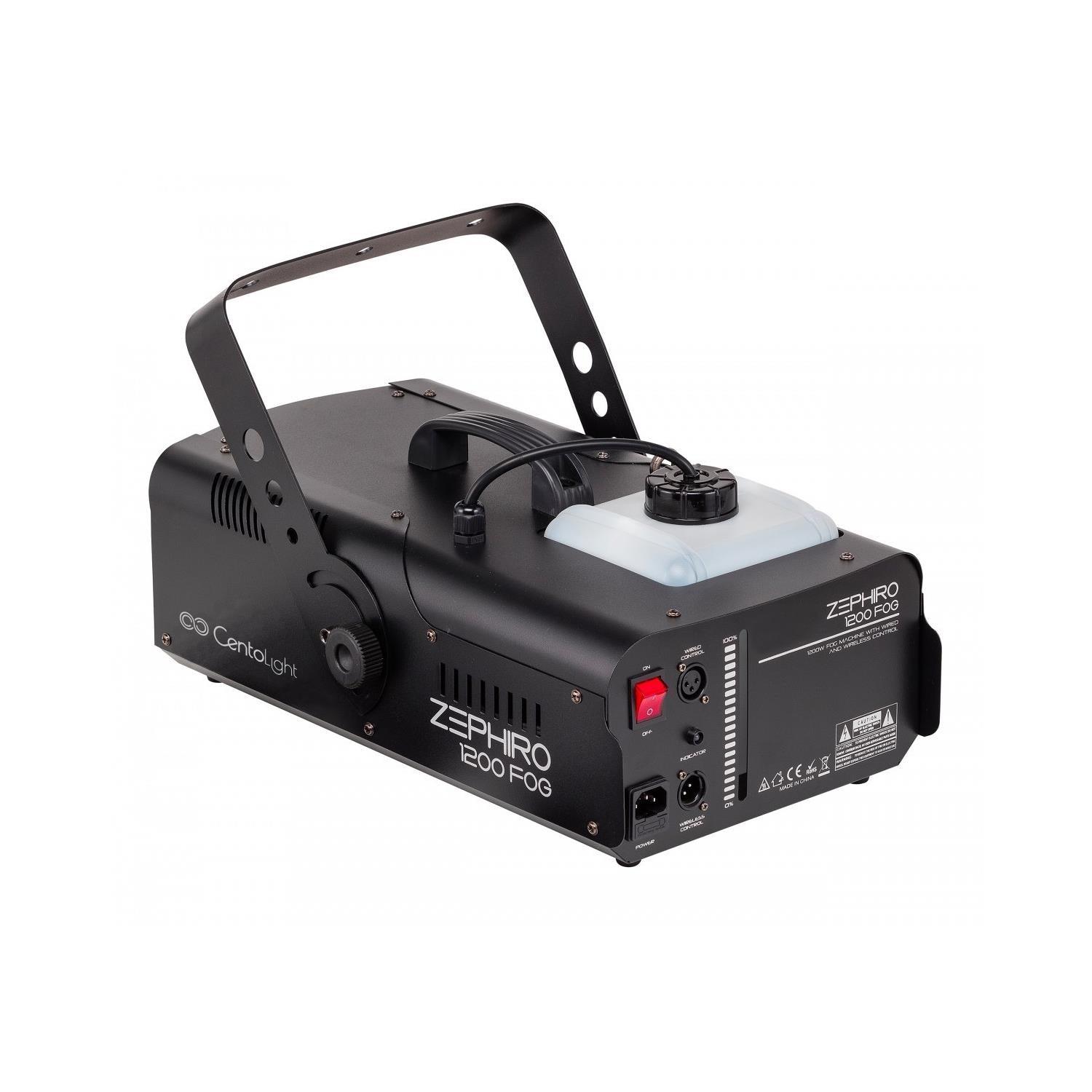 Centolight Zephiro Fog 1200 Powerful Fog Machine with Wireless Controller - DY Pro Audio