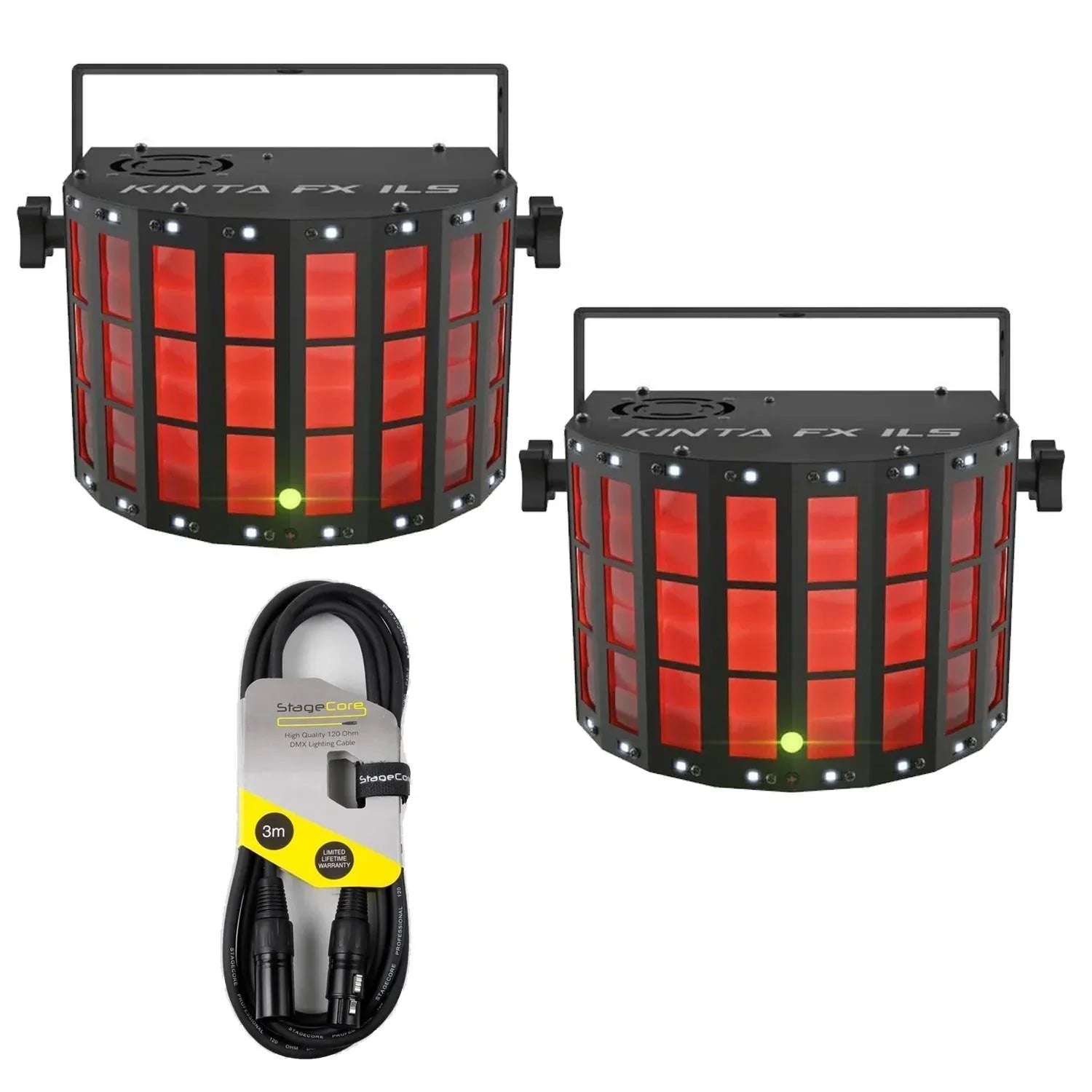 Chauvet DJ Kinta FX ILS Multi-Effect Light With DMX Cable - DY Pro Audio