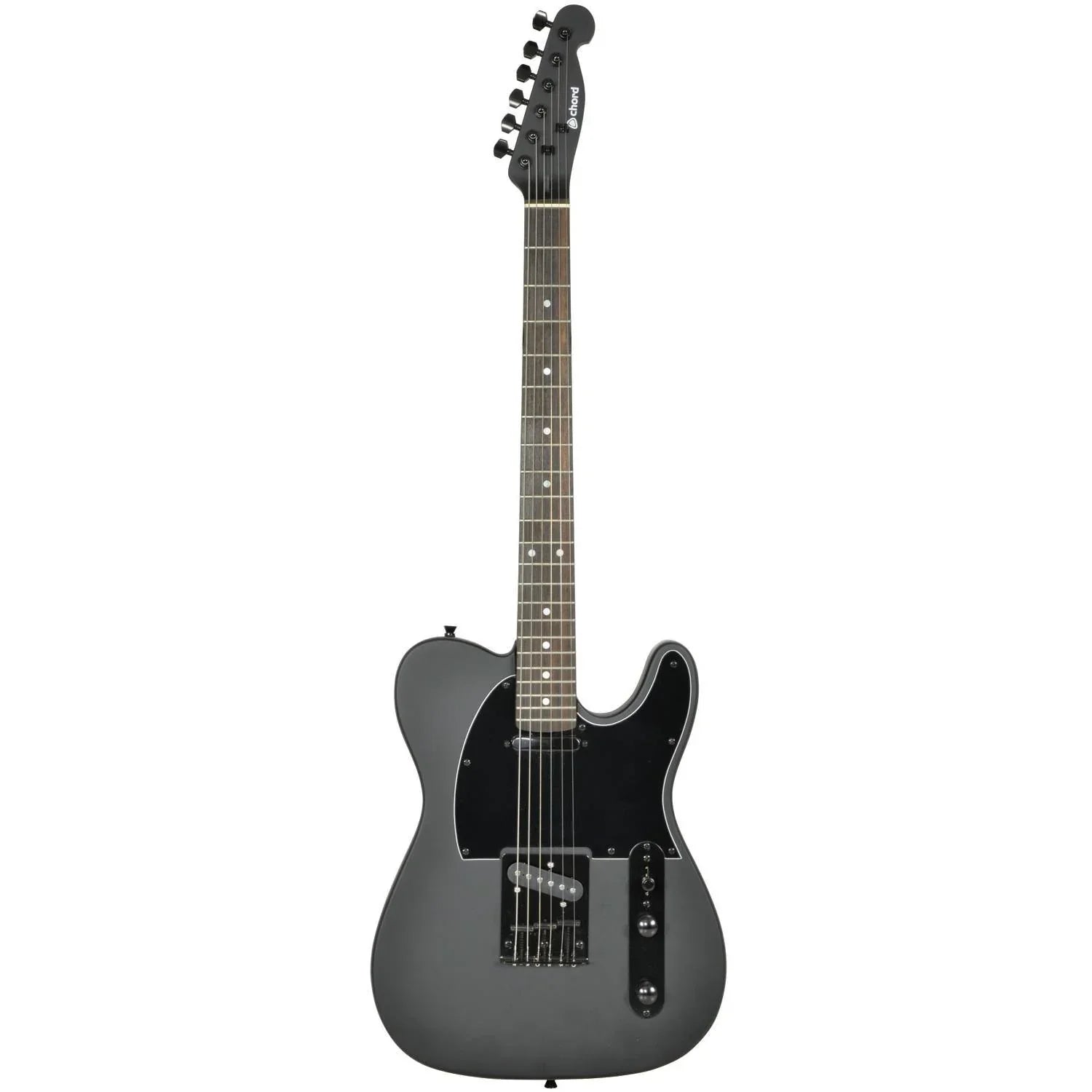 Chord CAL62X Matte Black Electric Guitar - DY Pro Audio