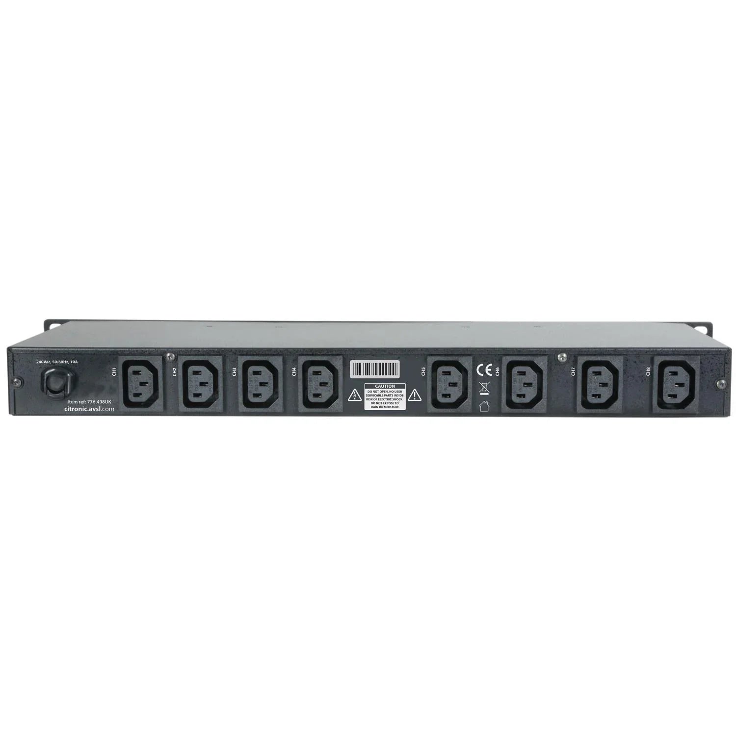Citronic CPD-8C 8 Way IEC Power Conditioner - DY Pro Audio
