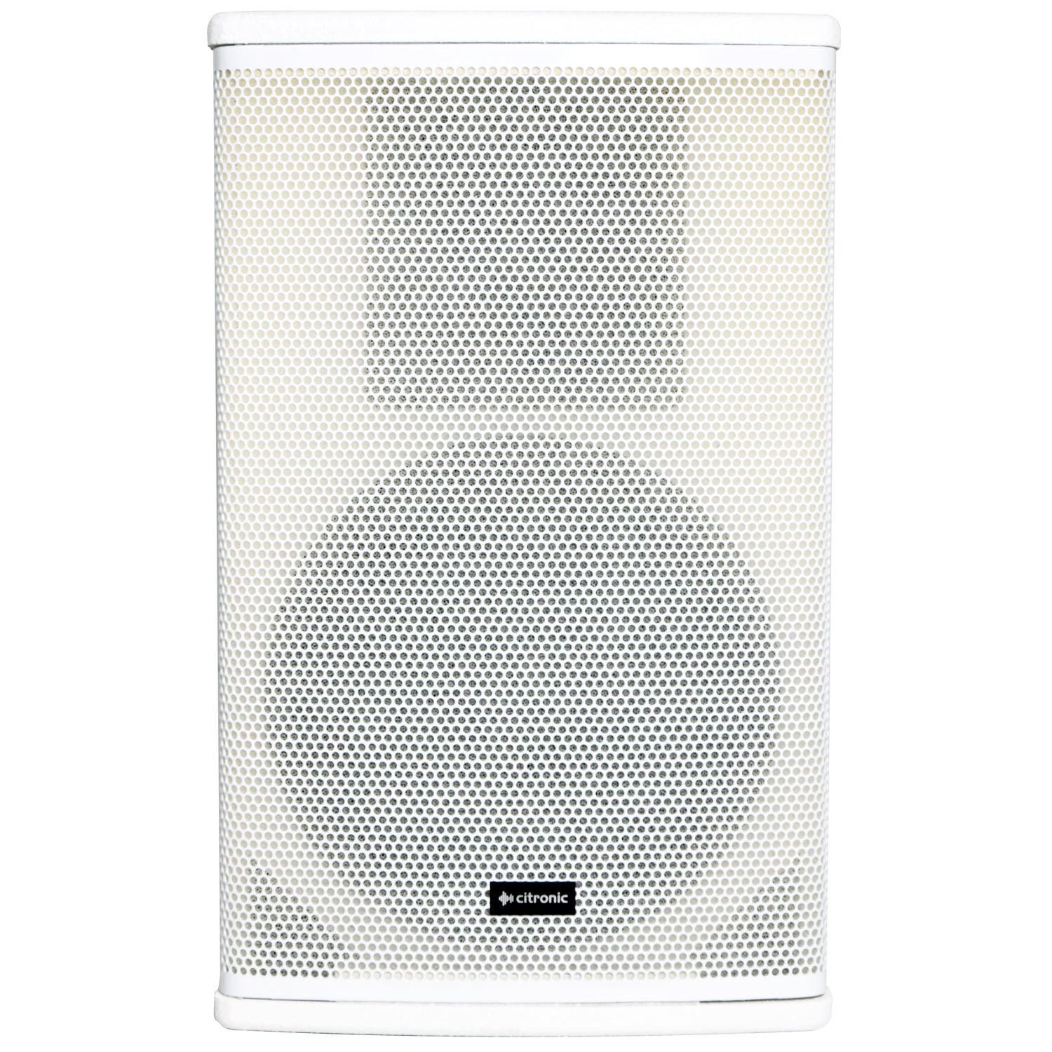 Citronic CUBA-10W Passive Full Range PA Speaker White - DY Pro Audio