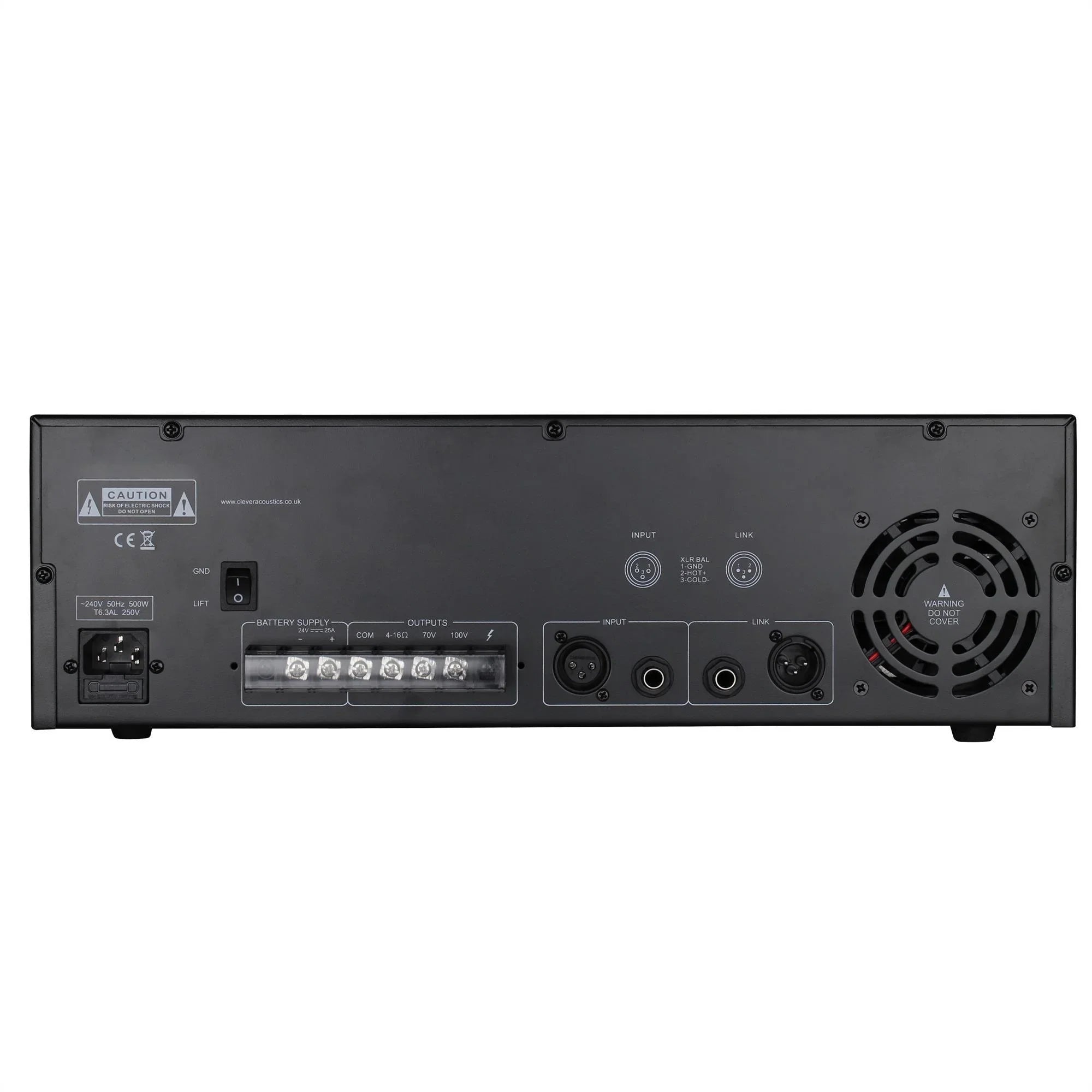 Clever Acoustics SL 350 100V 350W Power Amplifier - DY Pro Audio