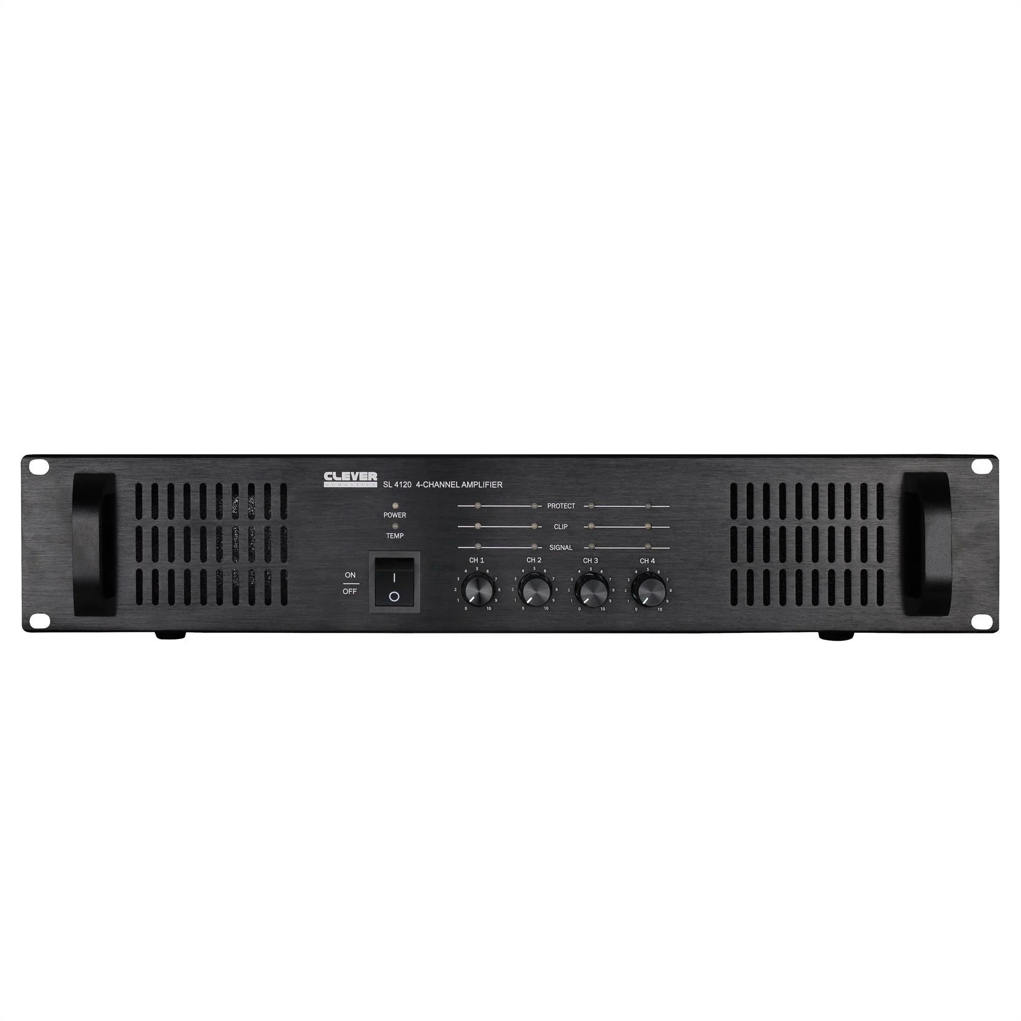 Clever Acoustics SL 4120 100V 4 x 120W Power Amplifier - DY Pro Audio
