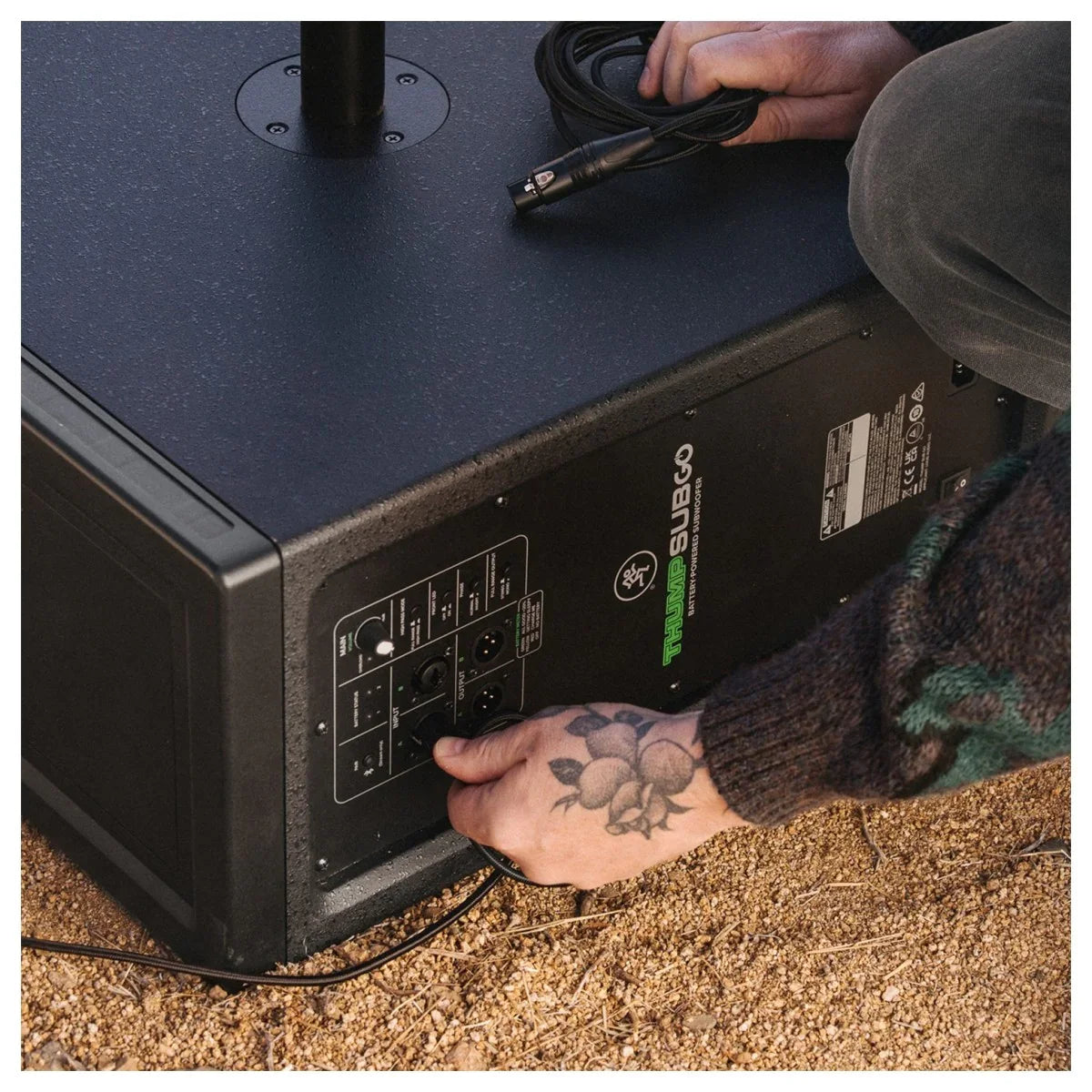 Mackie ThumpSub Go Battery Powered Active Subwoofer