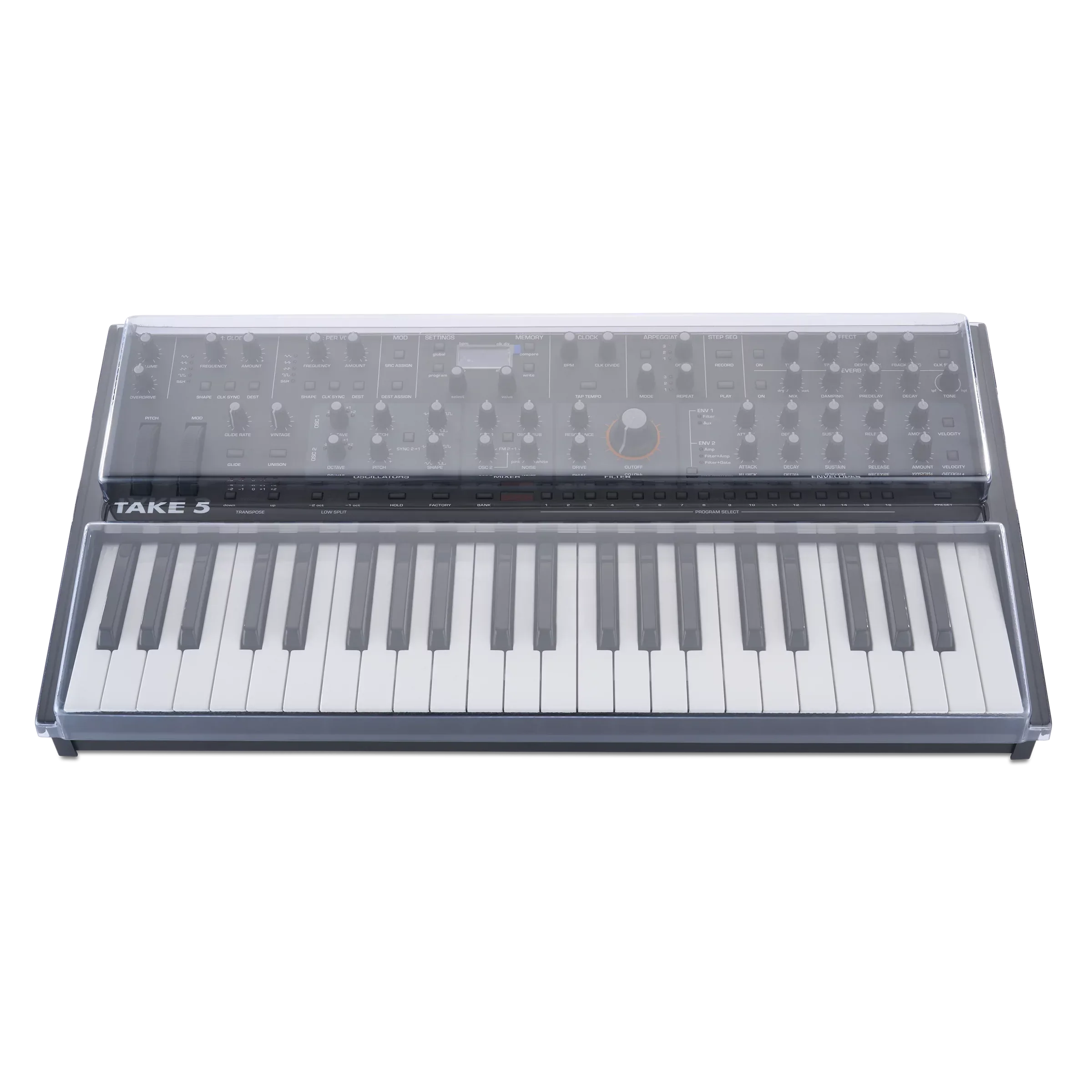 Decksaver Oberheim TEO-5 Sequential Take 5 cover Soft Fit Cover