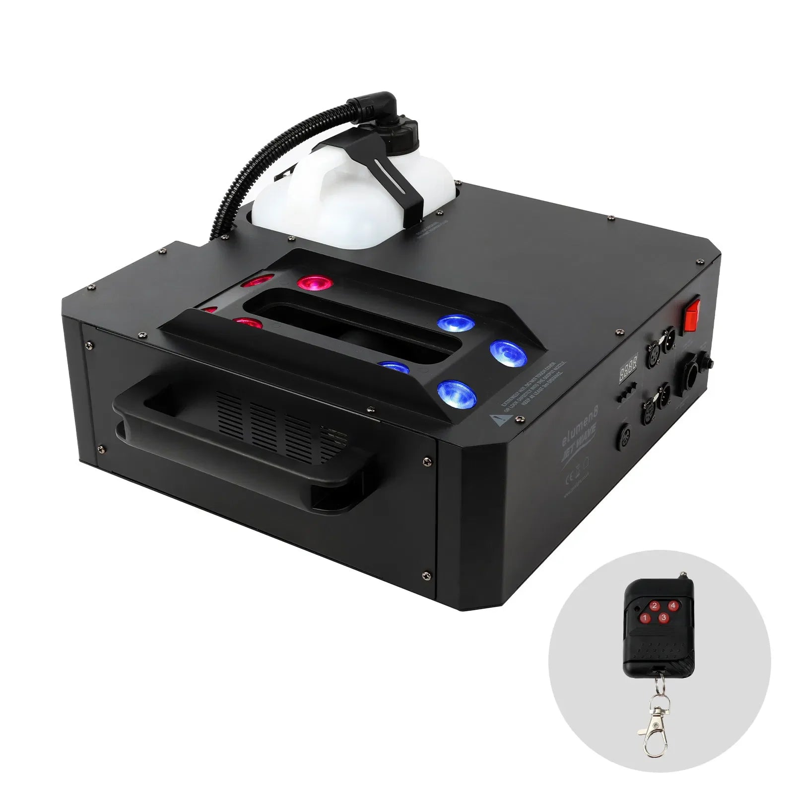 elumen8 Jet Wave RGBAUV CO2 Vertical Fog Machine