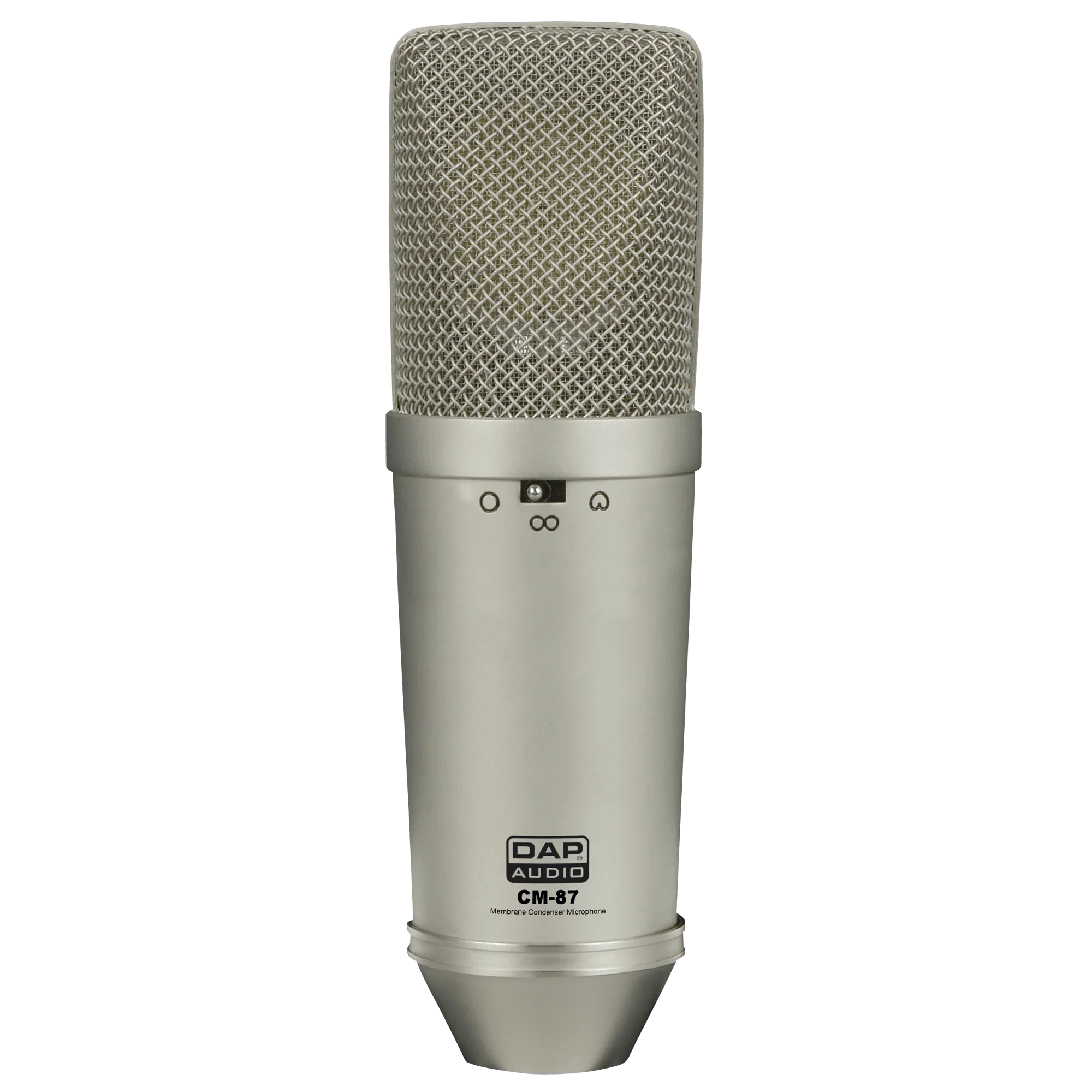 DAP CM-87 Large-diaphragm FET Condenser Studio Microphone - DY Pro Audio