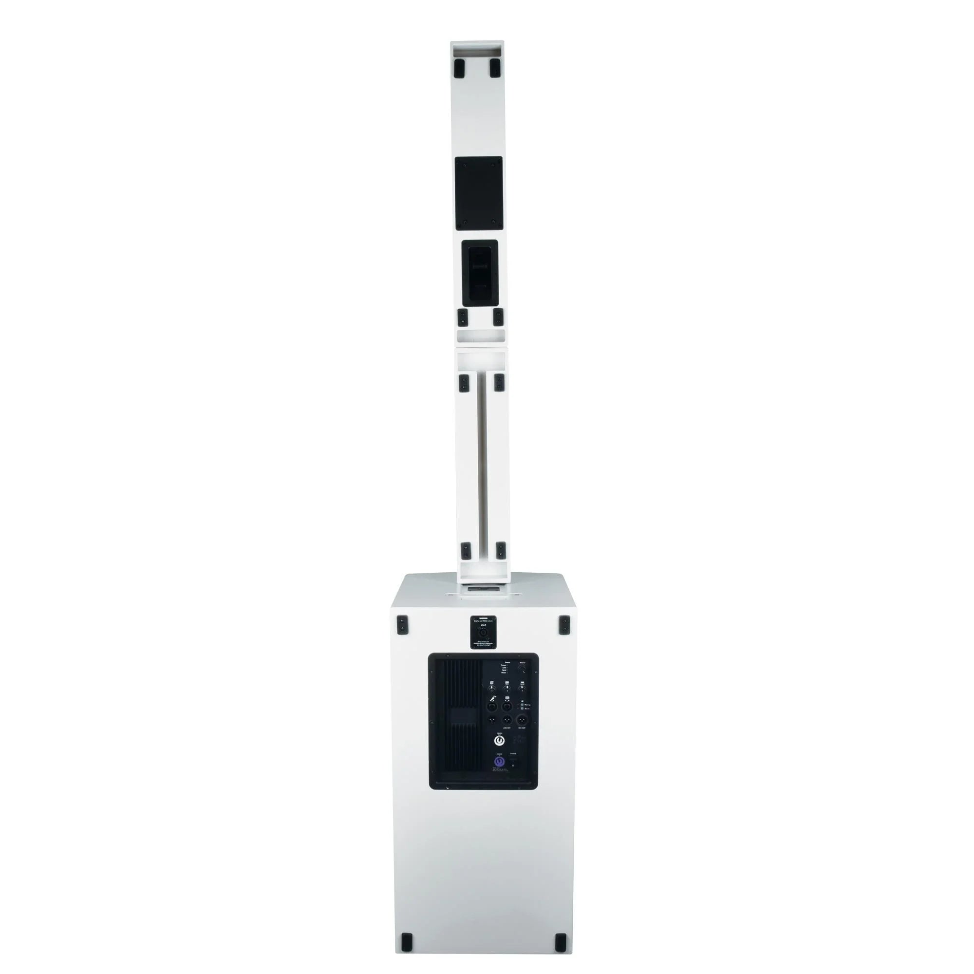 DAP Frigga 12" White Active Column PA System - DY Pro Audio
