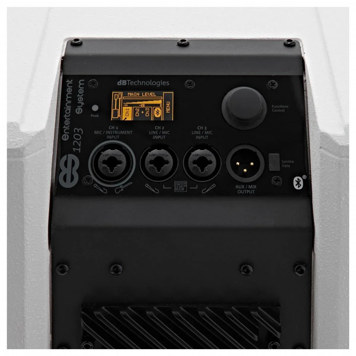 dB Technolgoies ES1203 White Column Array PA System - DY Pro Audio