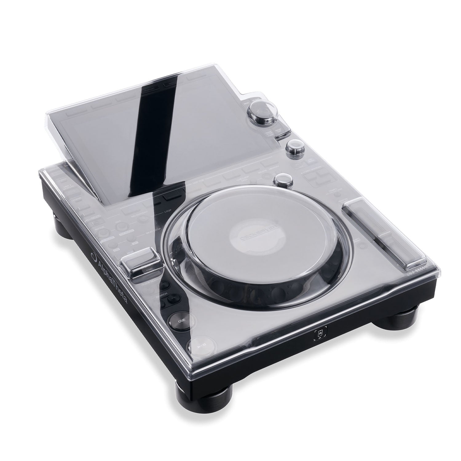 Decksaver AlphaTheta CDJ-3000X protective cover on DJ controller